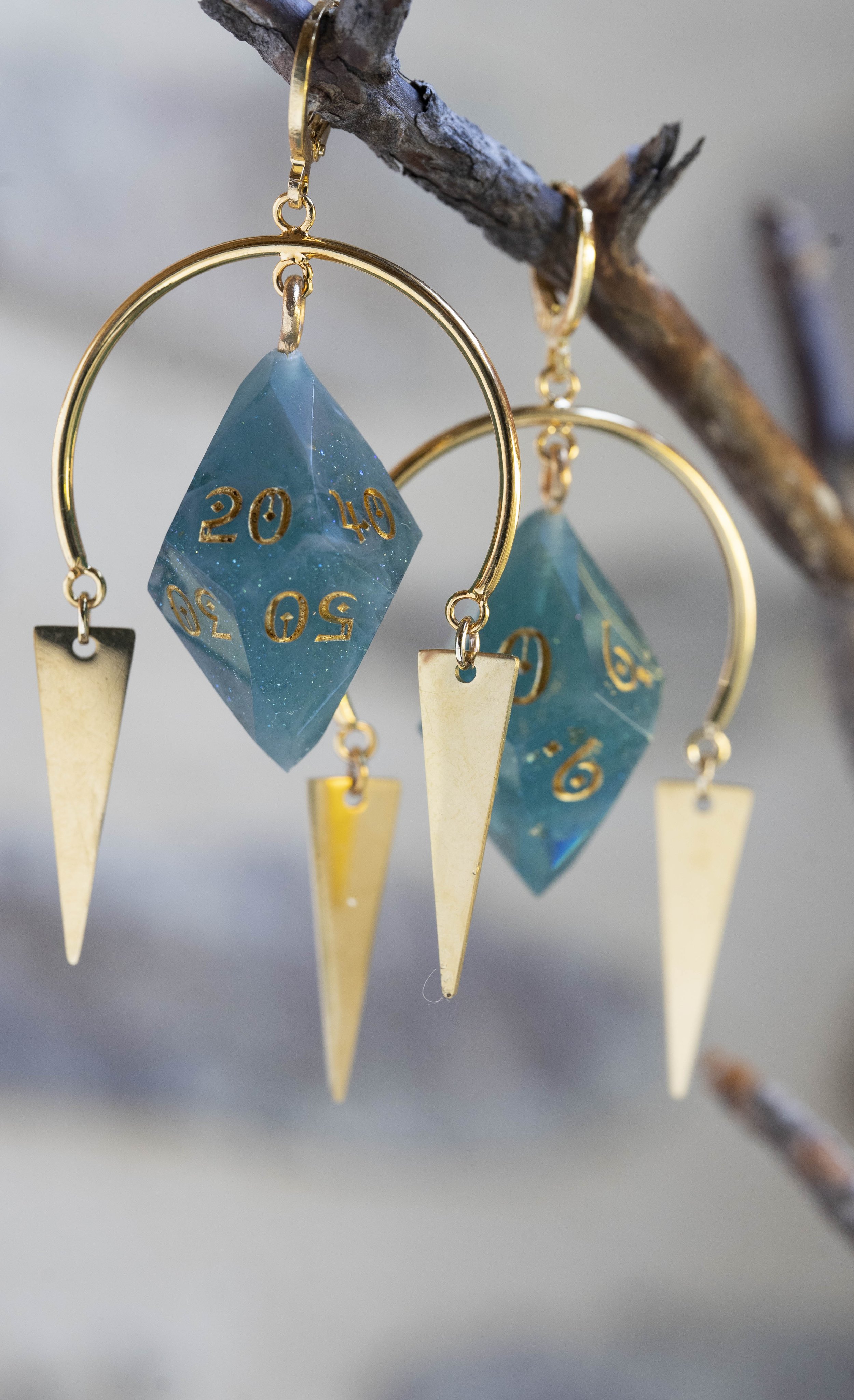 Outremer Boucles d'oreilles dorées