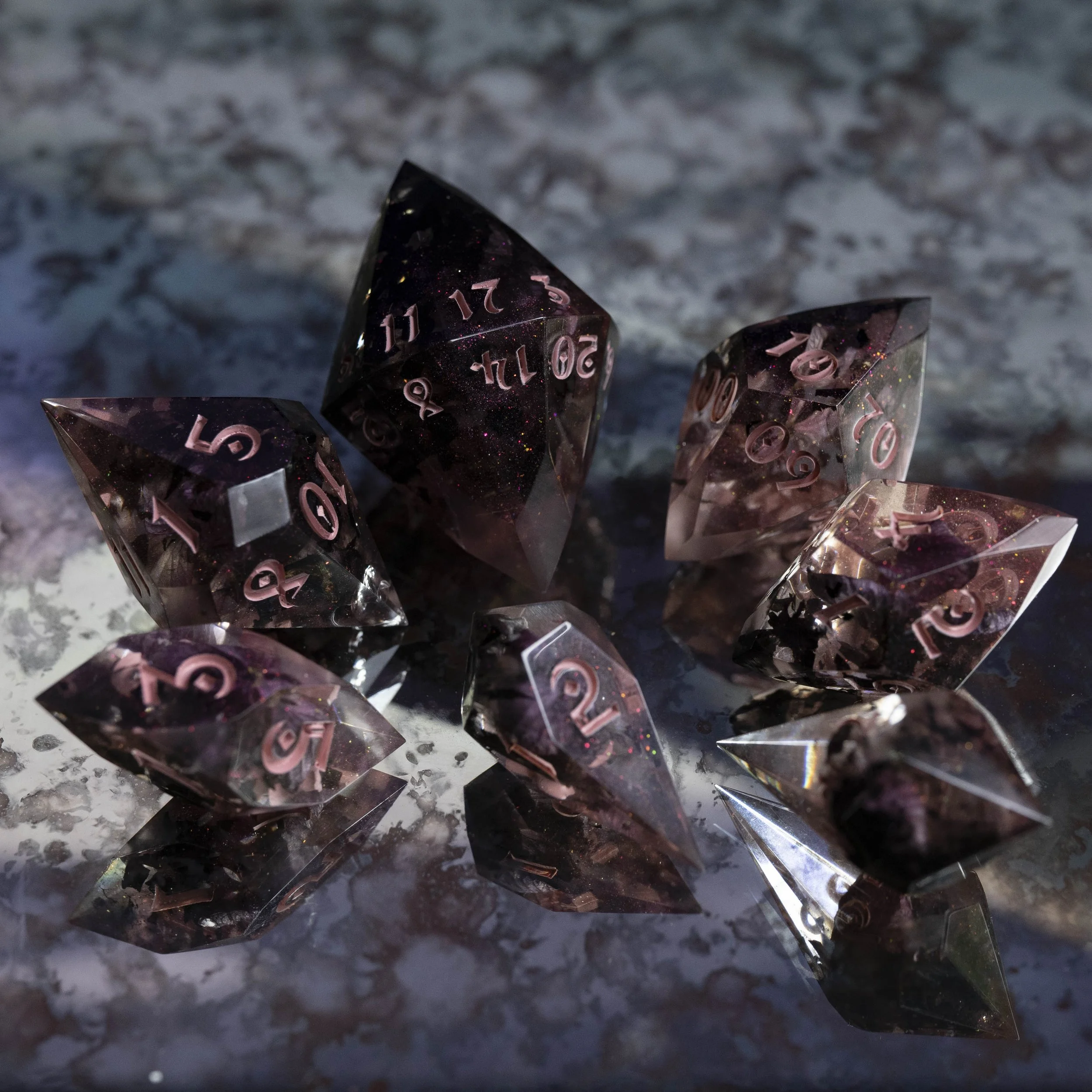 Hortensia Empoisonné Set Complet Cristal