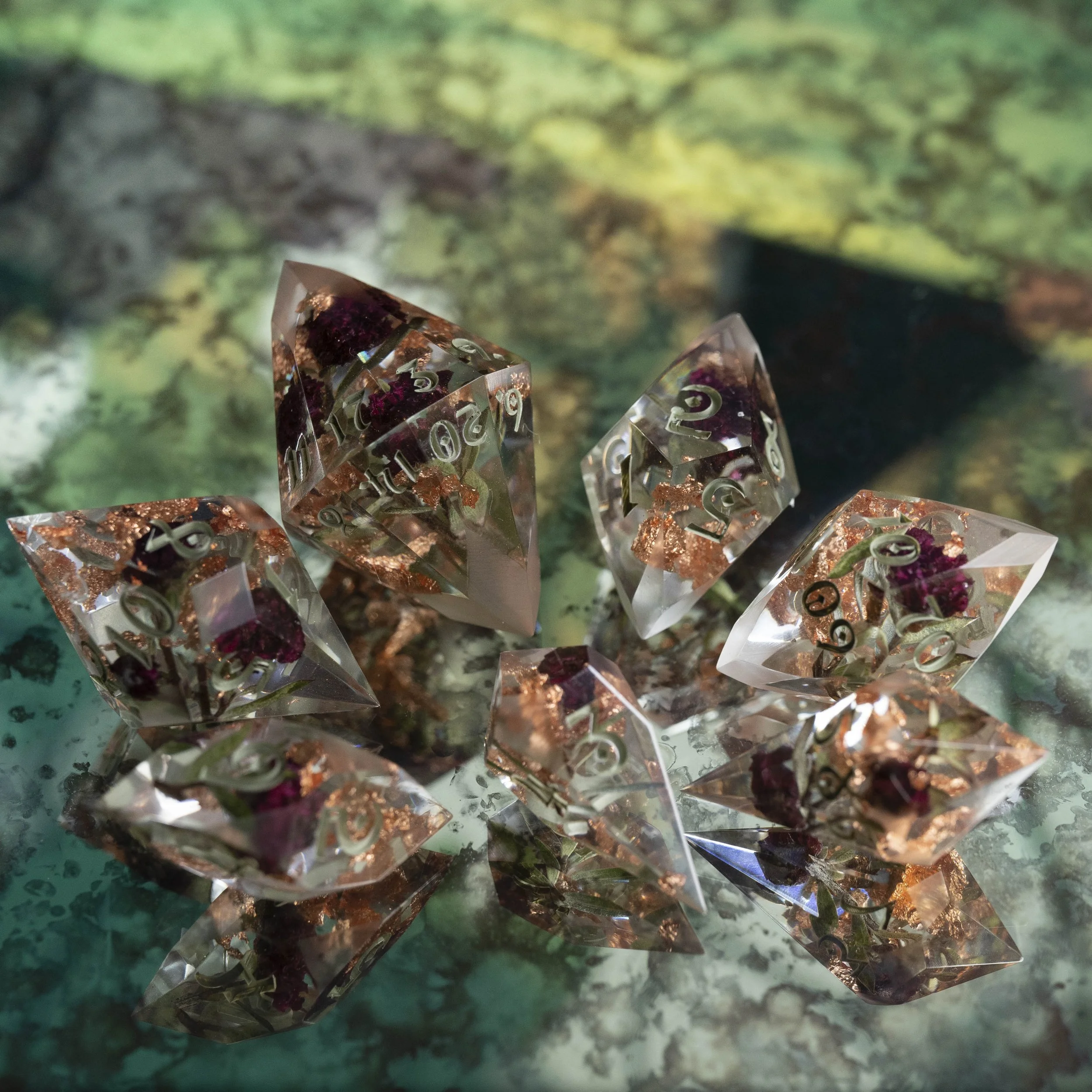 Fleurs d'Hiver Set Complet Cristal