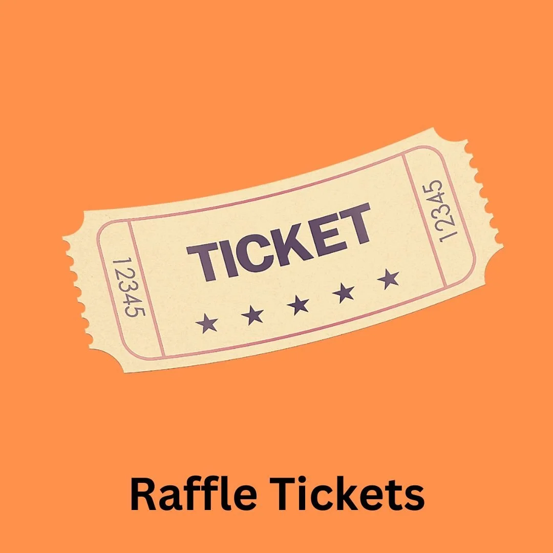 Charity Challenge Raffle Ticket