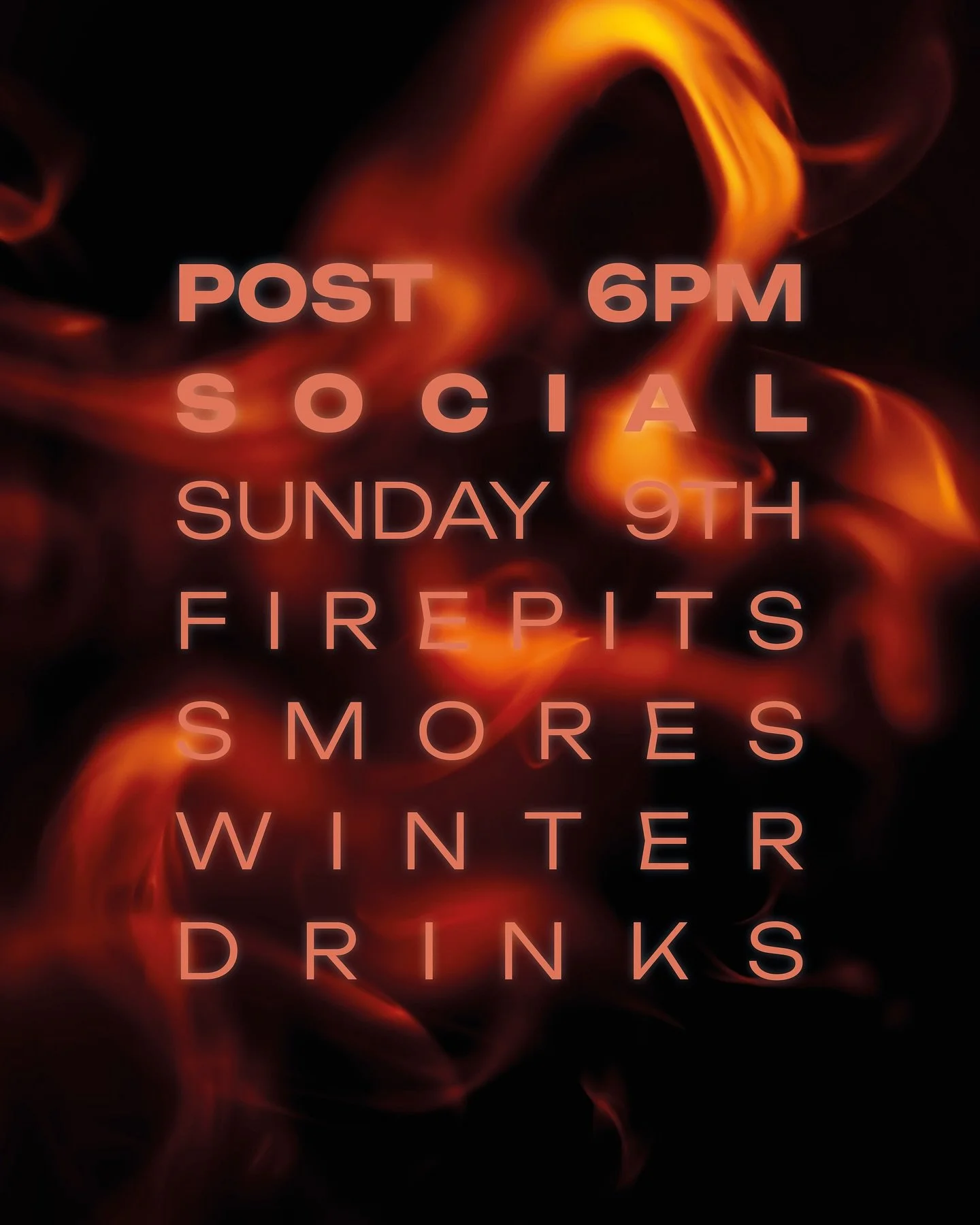 This Sunday we&rsquo;ve got a 6pm social! 🔥🌳

After the evening service, stick around for some community with fire pits, festive drinks, smores and much more!

See you there!