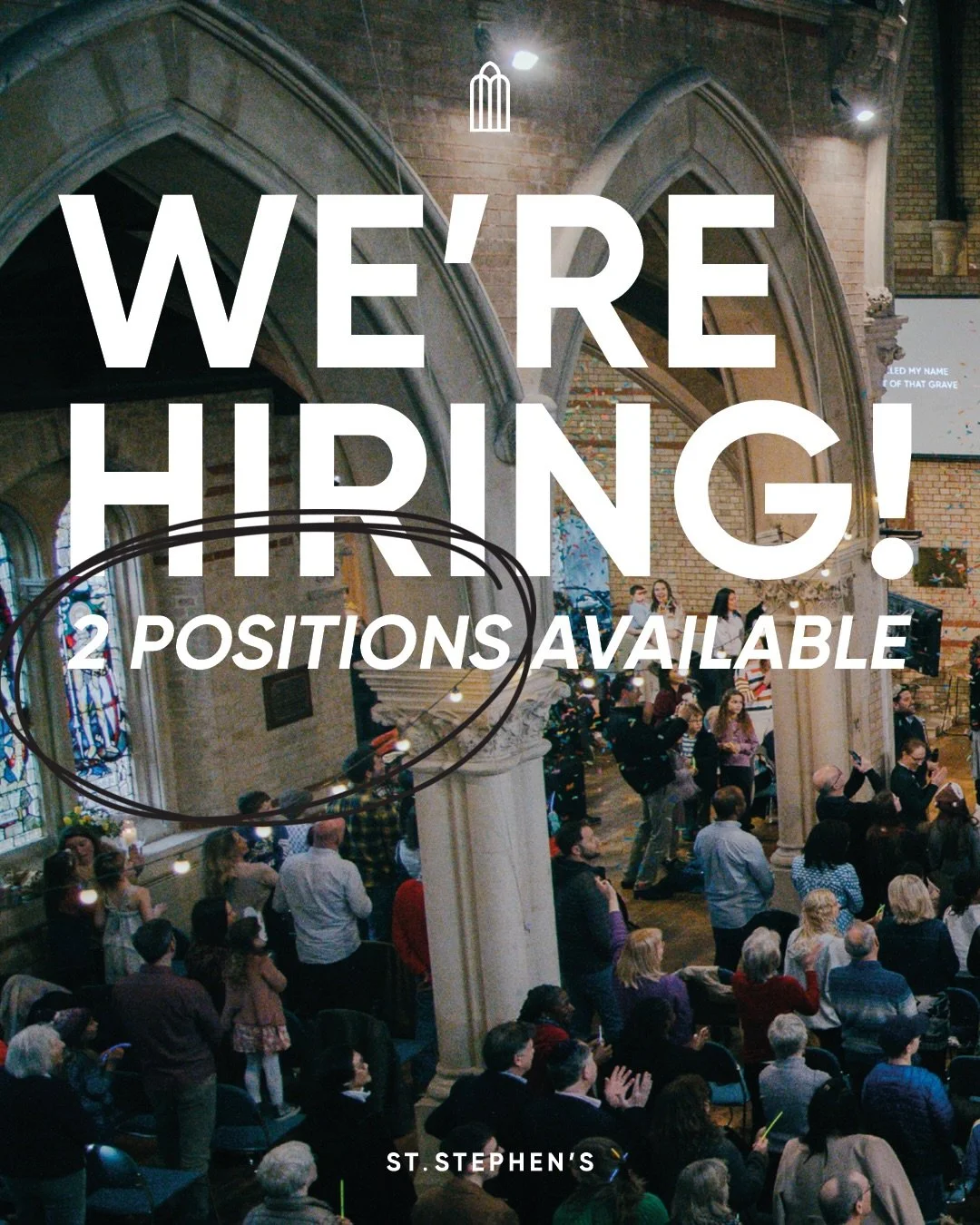 🚨WE&rsquo;RE HIRING!🚨

We&rsquo;re looking for an Operations Director &amp; A Creative Comms Lead.
Click the link in our bio to check out the job descriptions.

Come join the team and be part of leading what God is doing here