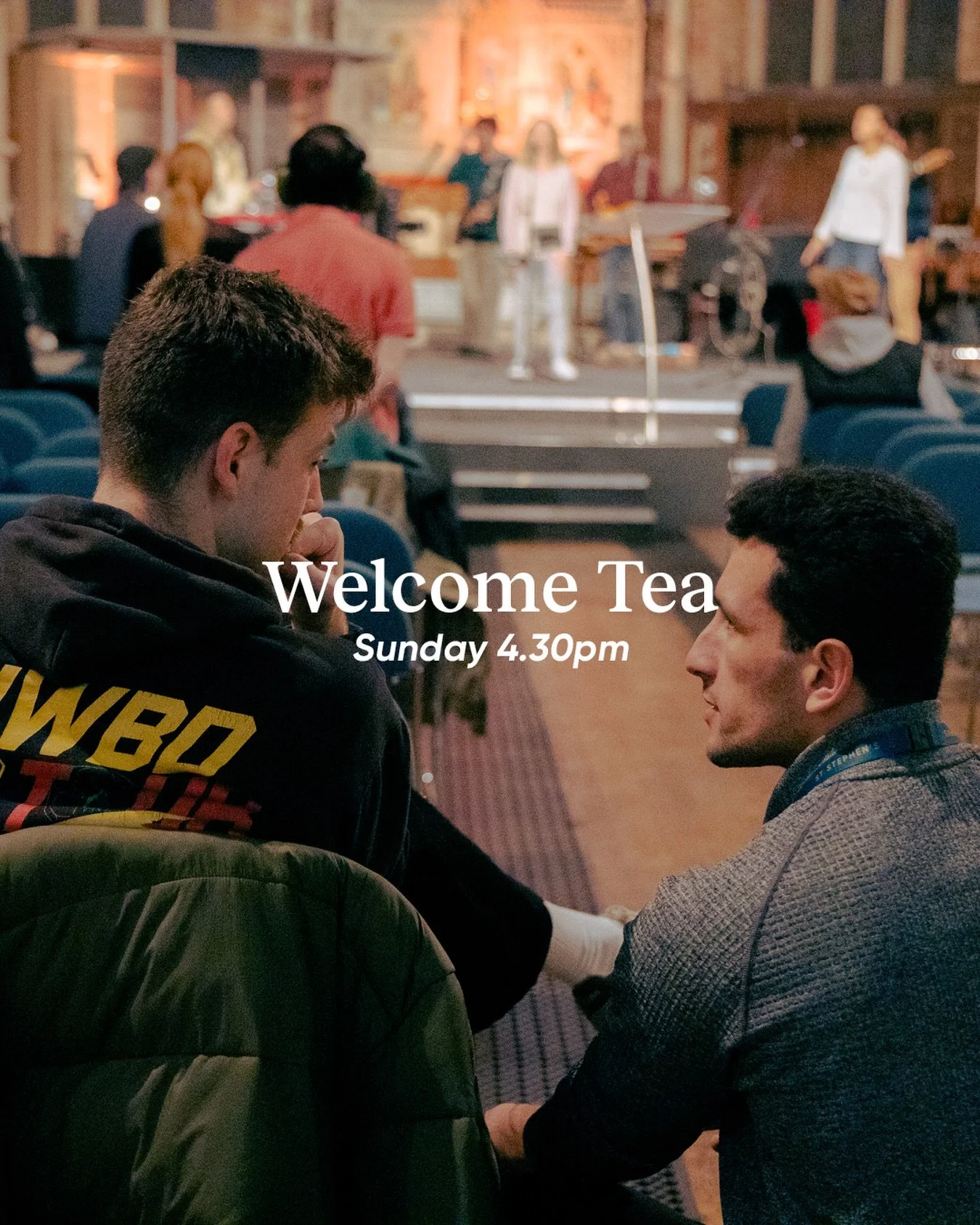 New to Church? ⛪️
You&rsquo;re invited to our welcome tea. It&rsquo;s a great opportunity to get to know some of the team and to learn a bit about St Stephen&rsquo;s. 

We&rsquo;re bringing some cake! 🧁 

Sign up on the link in bio