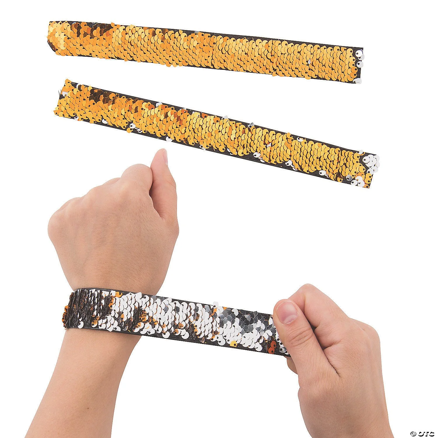 Sequin Slap Bracelet
