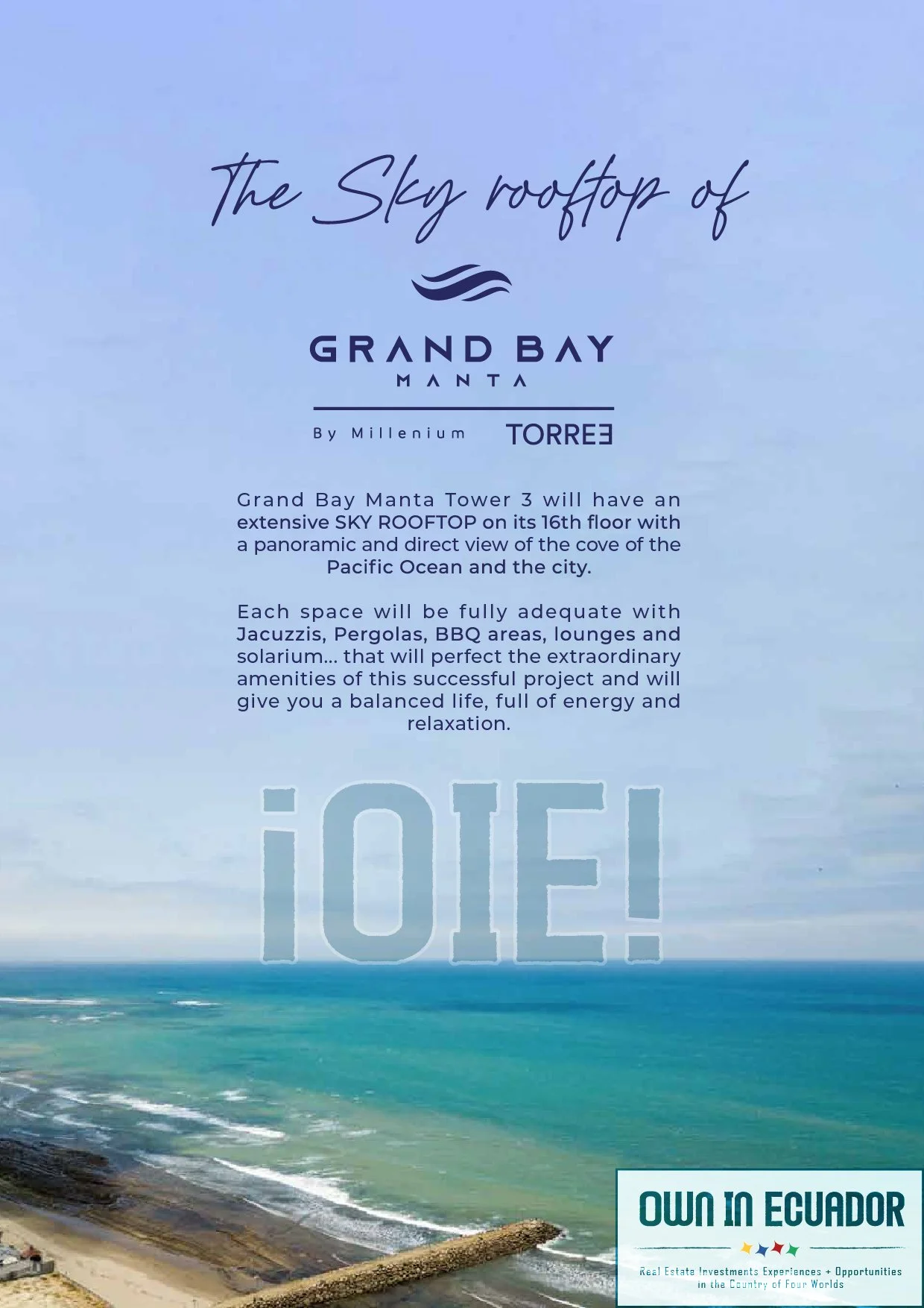 New Construction Grand Bay Manta by Millenium a Campana Organization