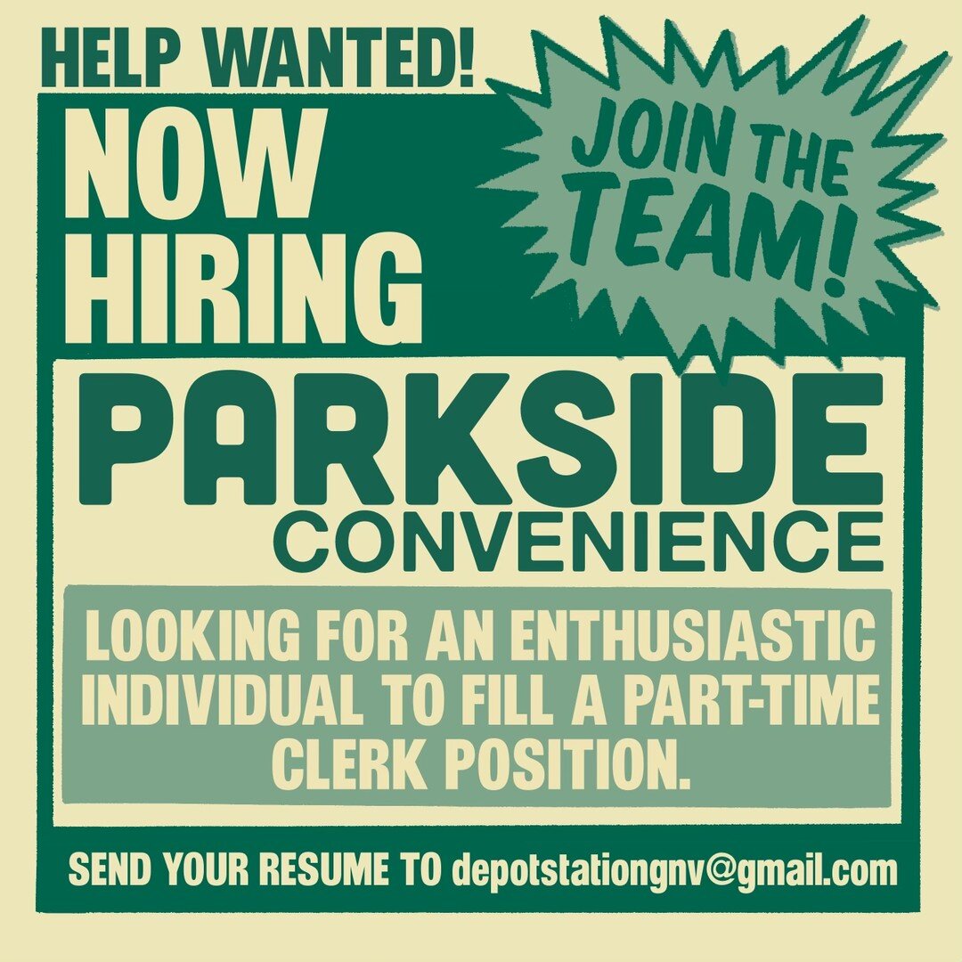 Come join the Depot Station fam! #parksideisperfect