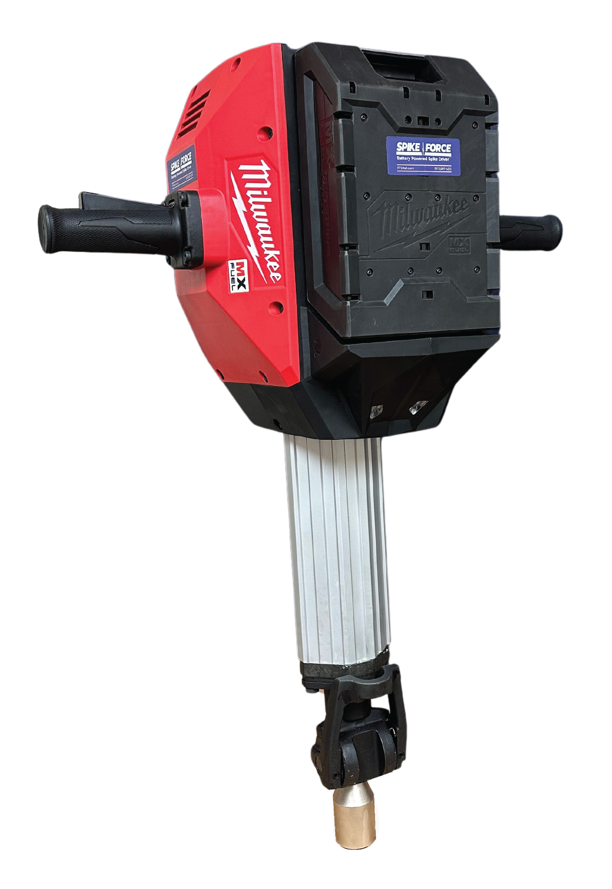 SpikeForce Battery Powered Railroad Spike Driver