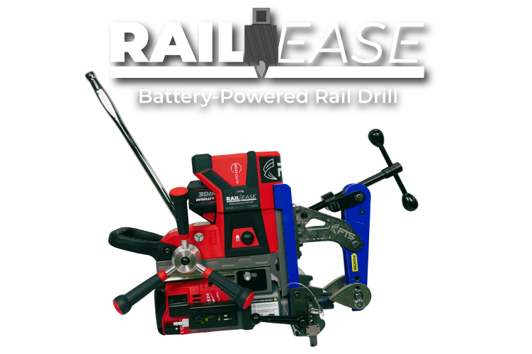 RailEase Battery-Powered Rail Drill