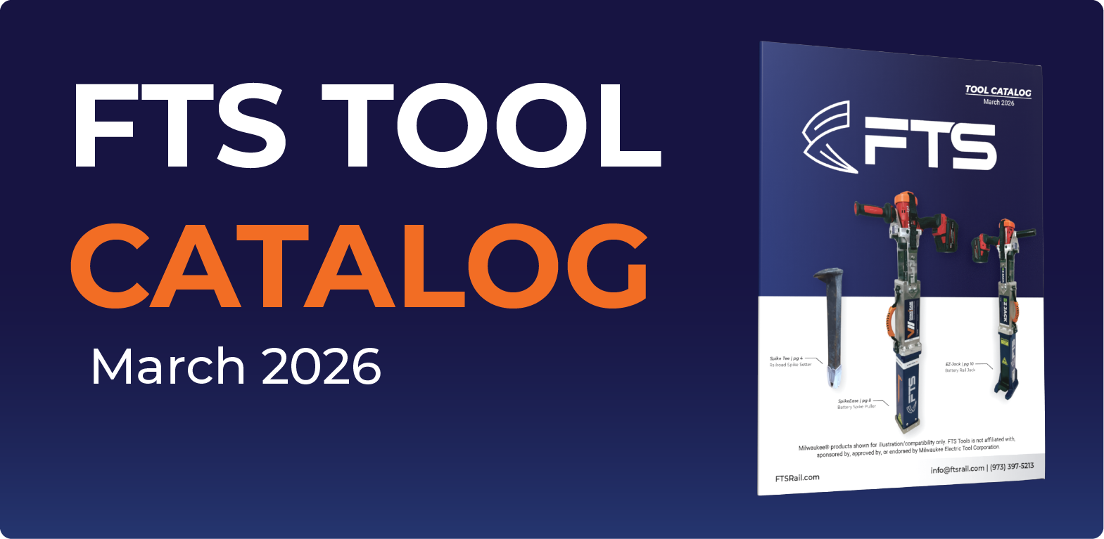 March 2026 FTS Rail Tool Catalog