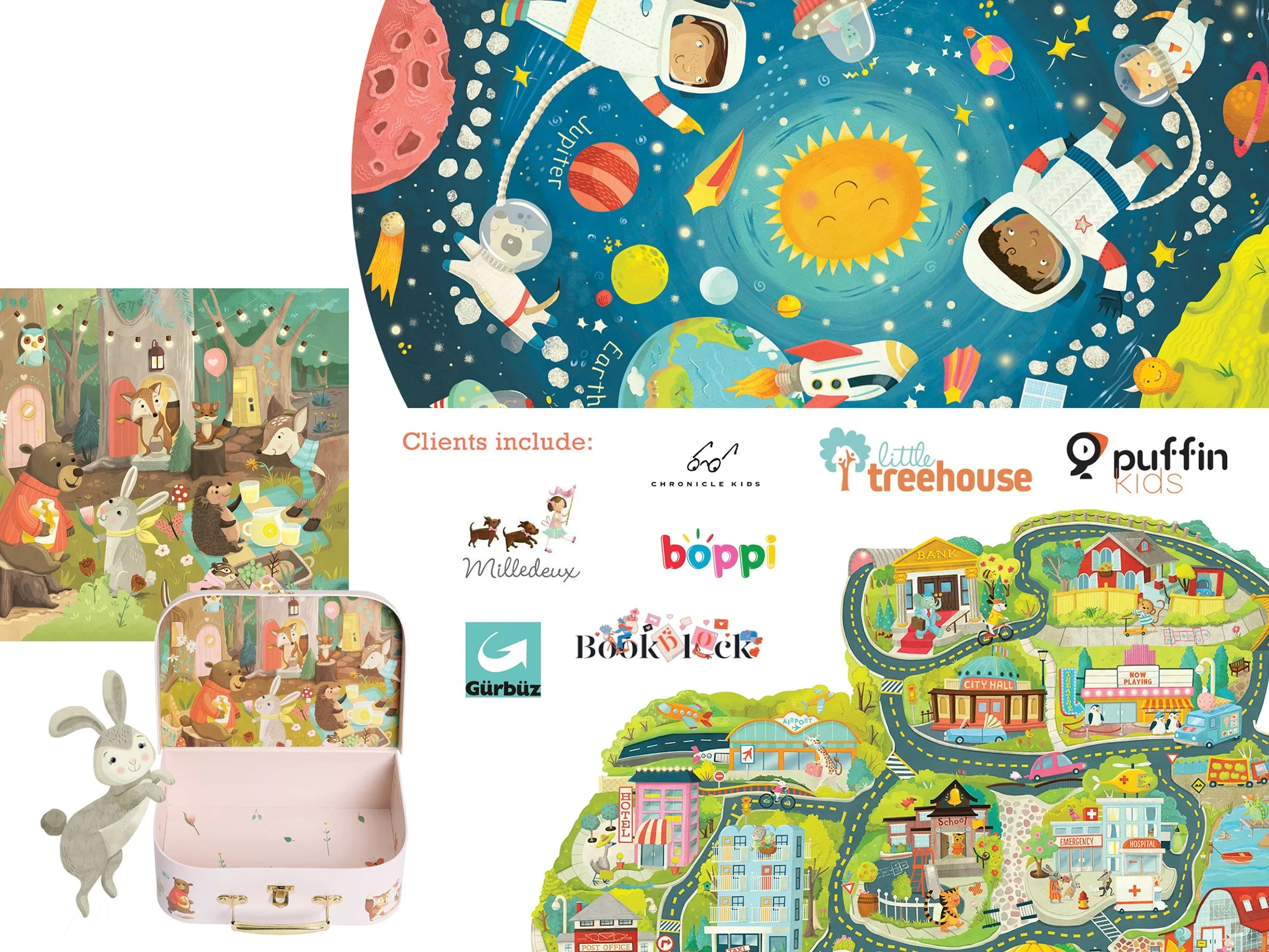Puzzles and Toys — Laura Watson Illustration - Children's Illustration ...