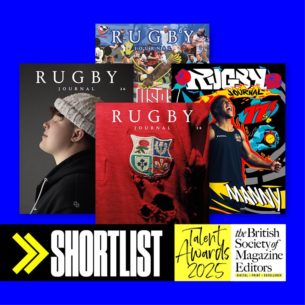 Rugby Journal shortlisted for four industry awards 