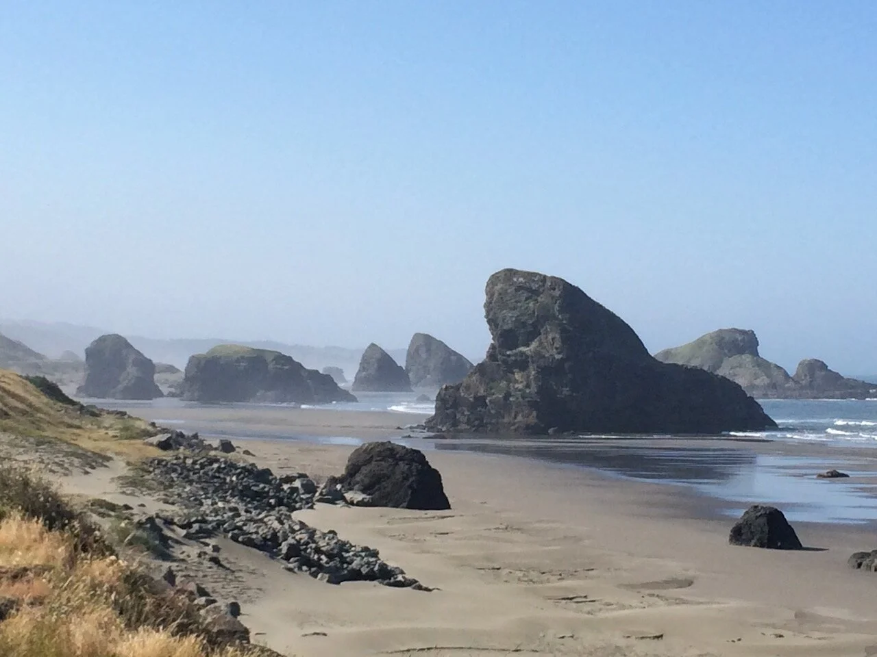 Despite my discomfort, I still managed to appreciate the beauty of the Oregon coast.