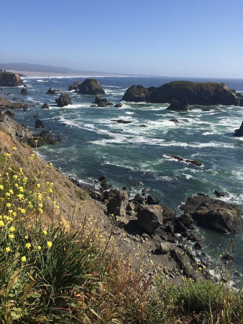 And the California coast.