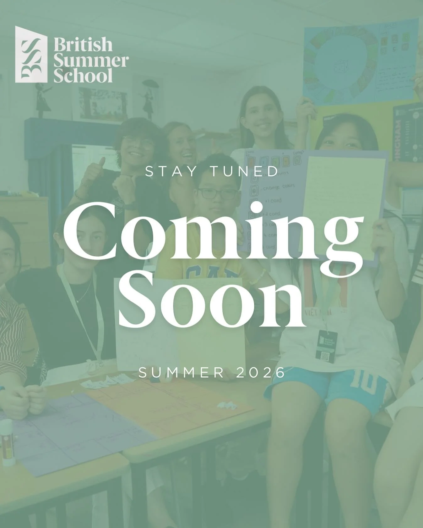 We have some geeat things coming - stay tuned!

#BritishSummerSchool #BSS #BSSTrueMe #summerschool #summercamp #education