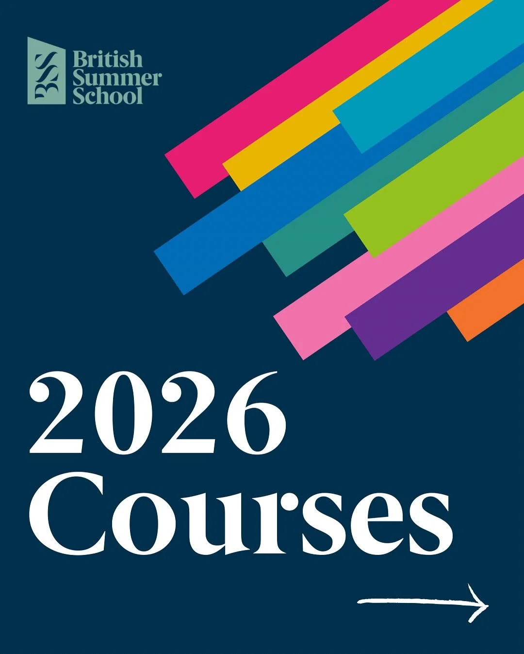 Excited to introduce our new courses for Summer 2026!
We have a great range of English Language courses as well as professional sports courses! 

Visit our website for more info 📚⚽️🎾

#BritishSummerSchool #BSS #BSSTrueMe #summerschool #summercamp #