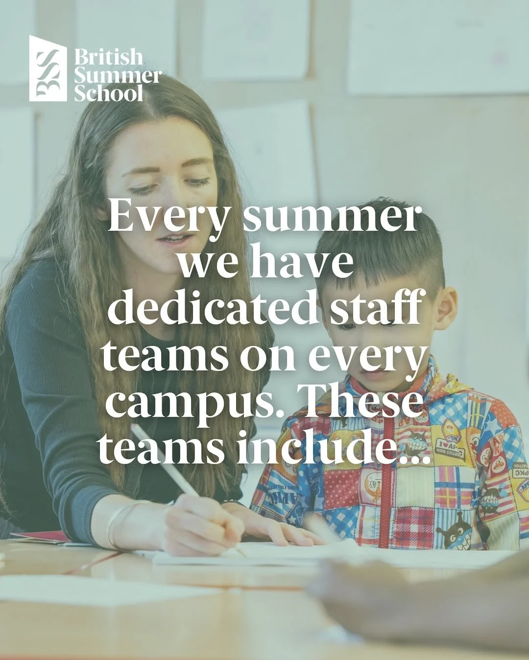We pride ourselves on delivering a great summer experience to our students - something we couldn&rsquo;t do without our amazing staff each summer!

#BritishSummerSchool #BSS #BSSTrueMe #summerschool #summercamp #education
