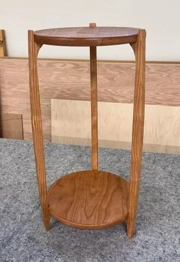 Hokum side table in cherry