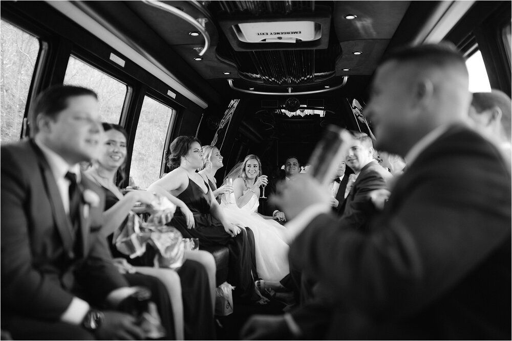 Kansas City Wedding Party Bus