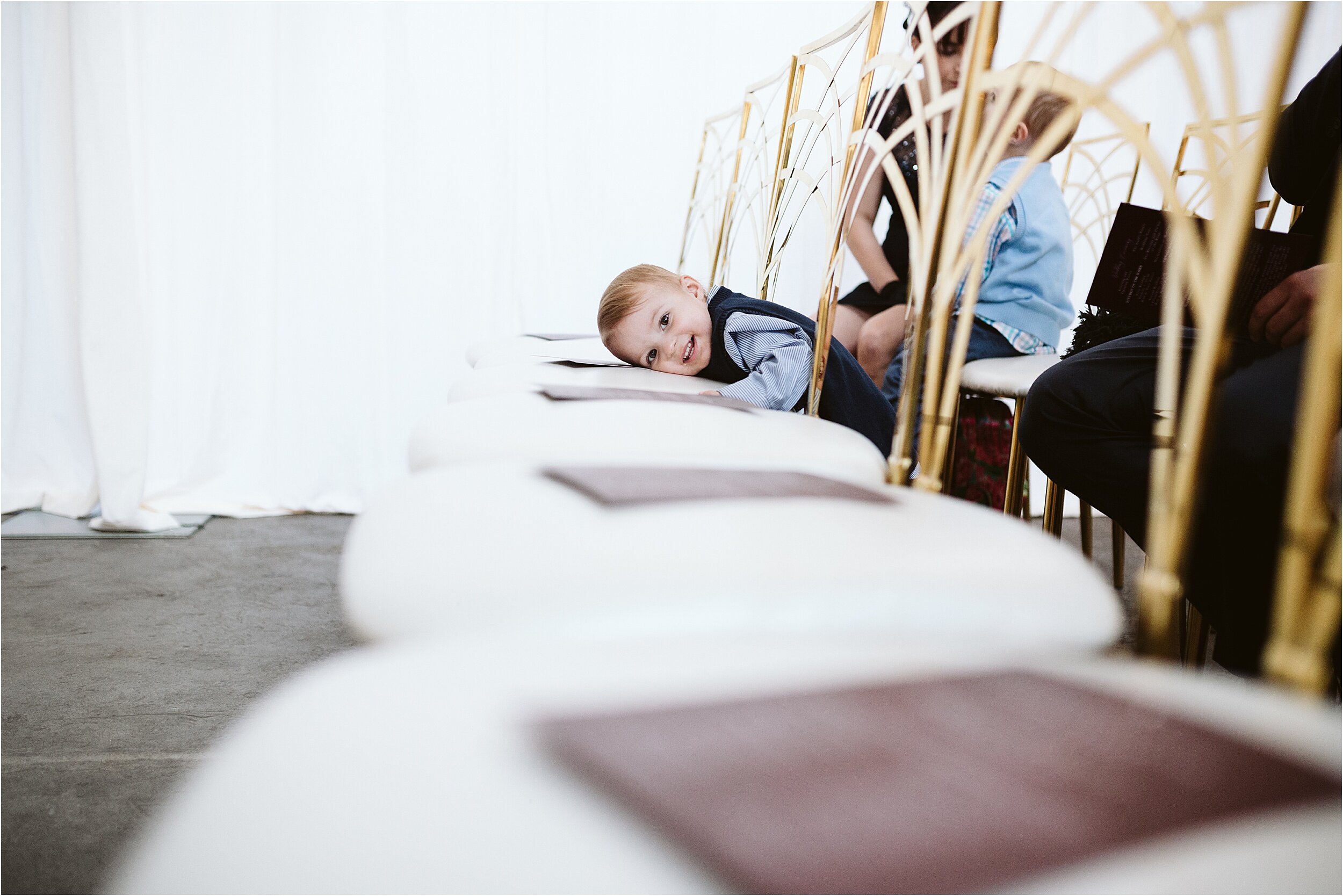 Child at wedding the abbott 