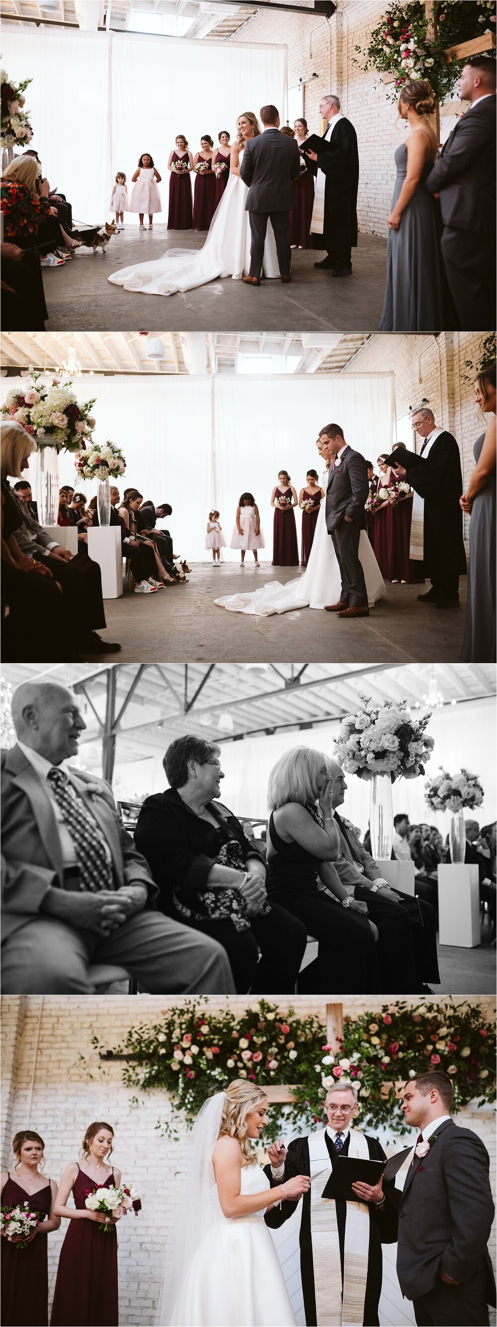Bride Groom Ceremony Abbott 
