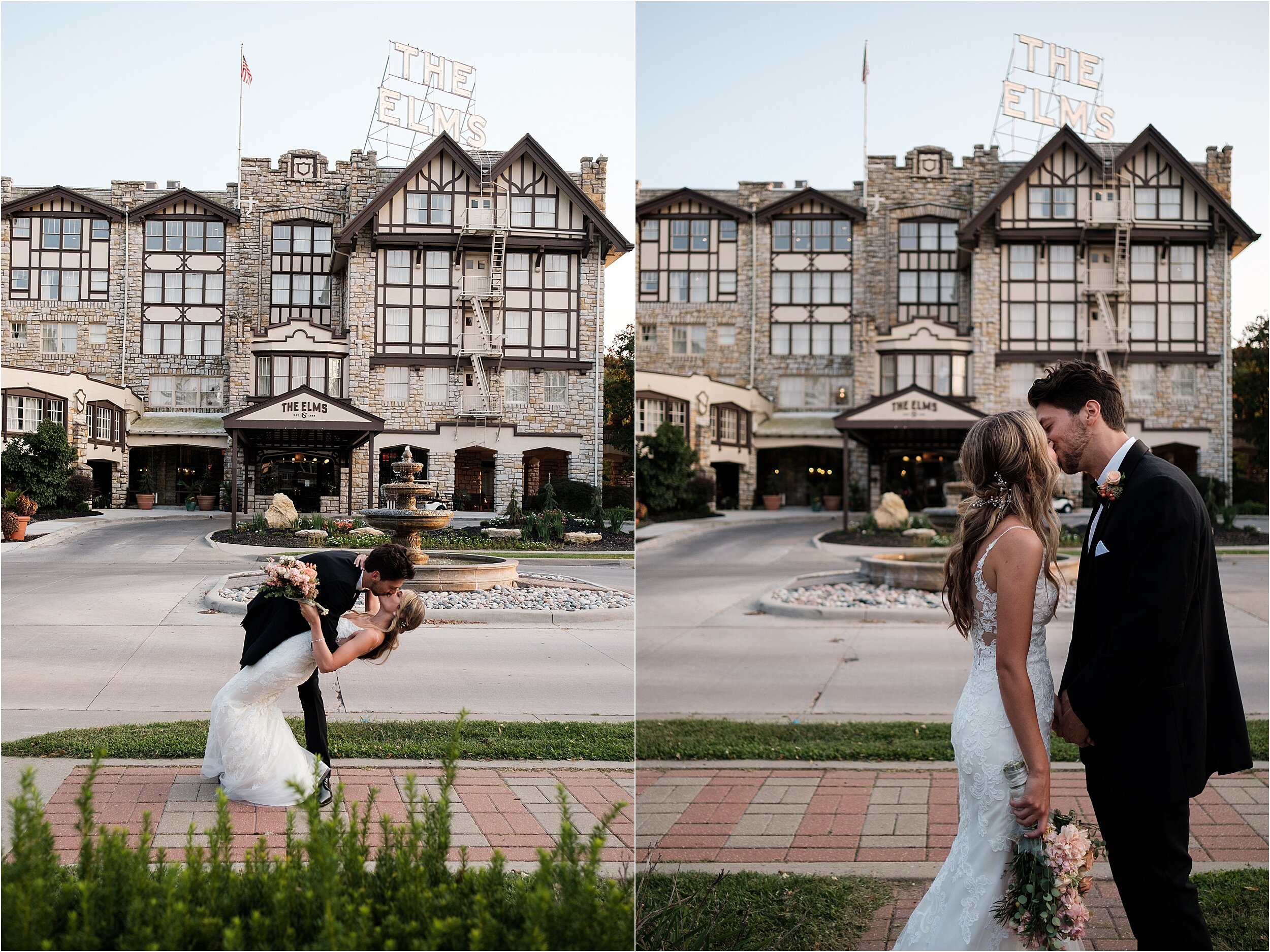 Bride Groom Kansas City Wedding Photographers