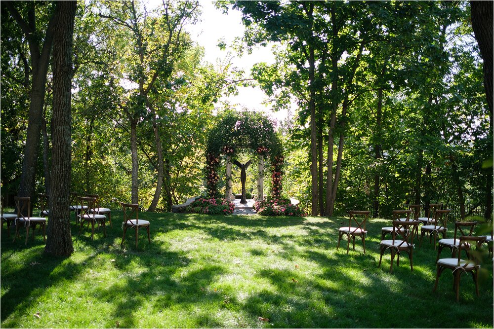 Elegant Backyard Ceremony