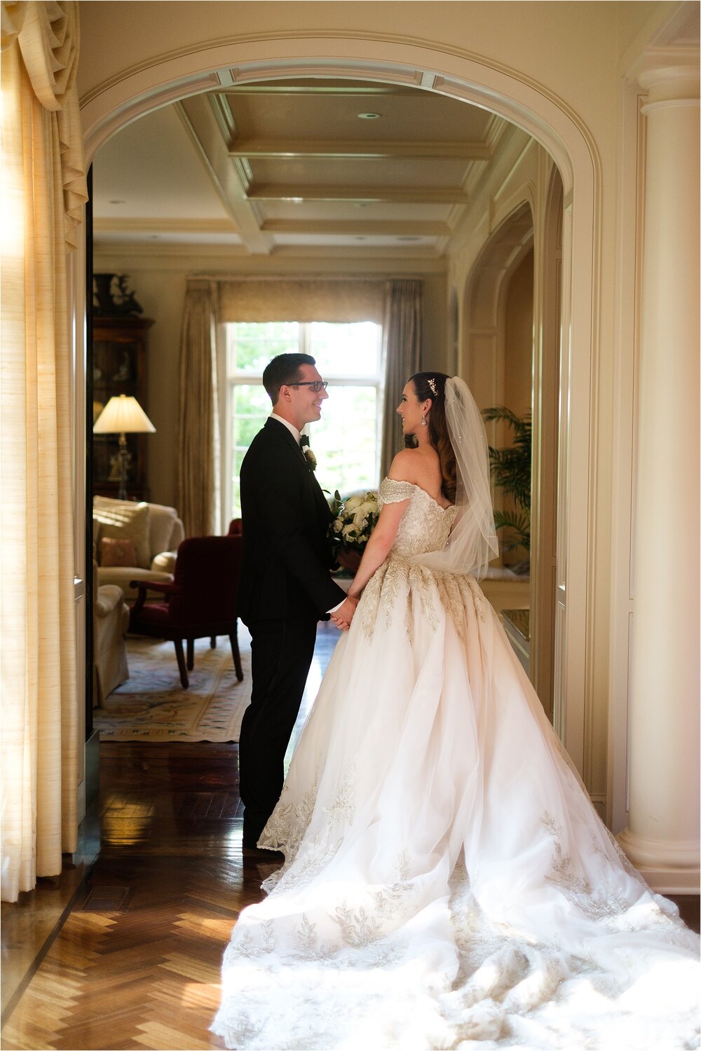 Bride and Groom Indoor 