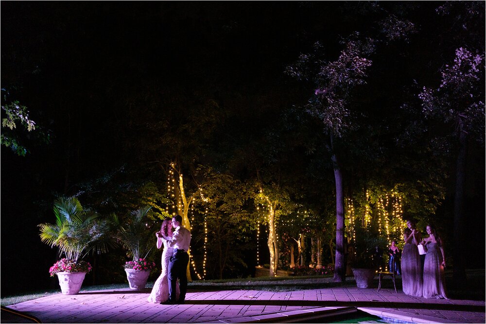 Outdoor Wedding Dance