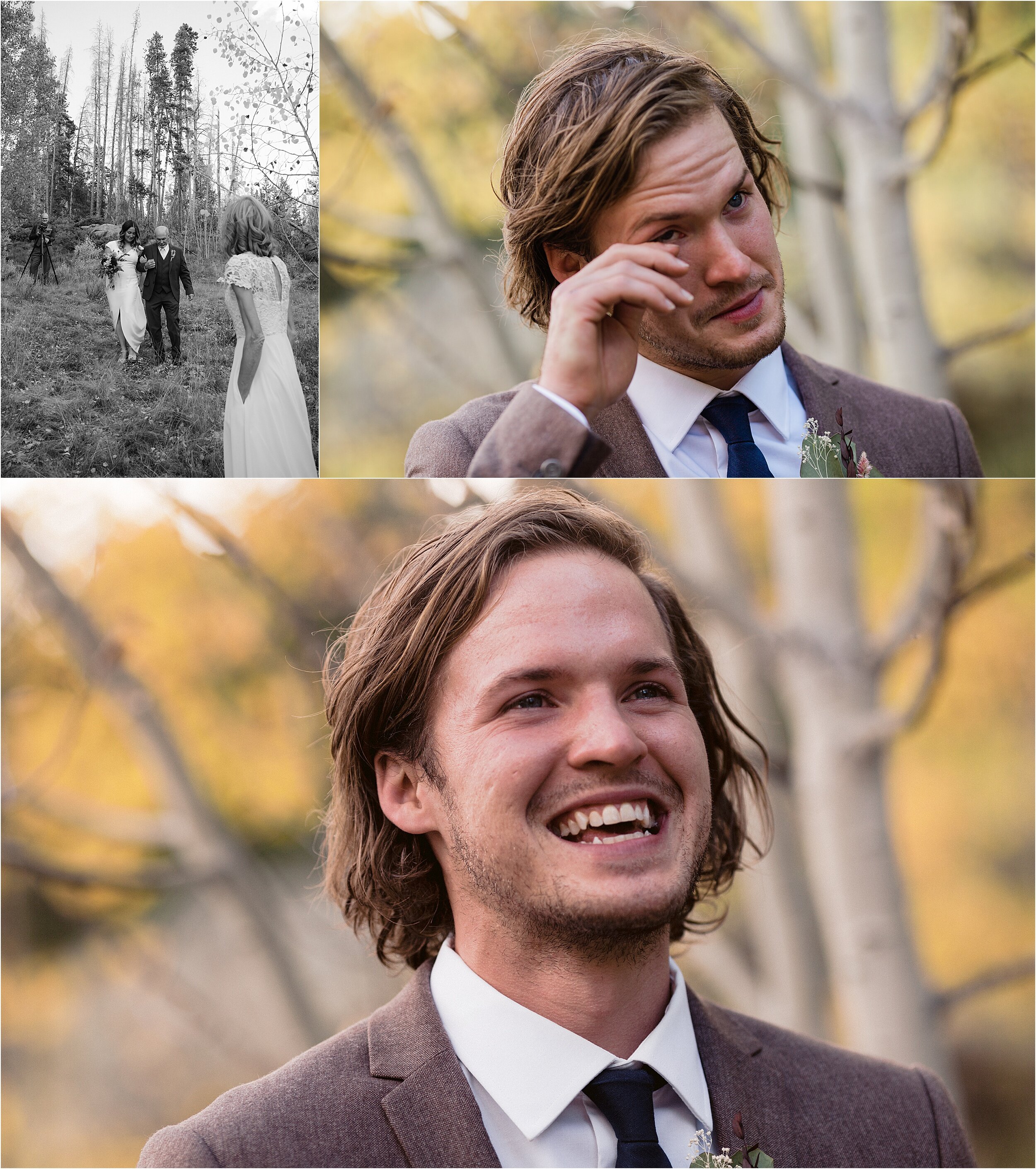 Groom Seeing Bride