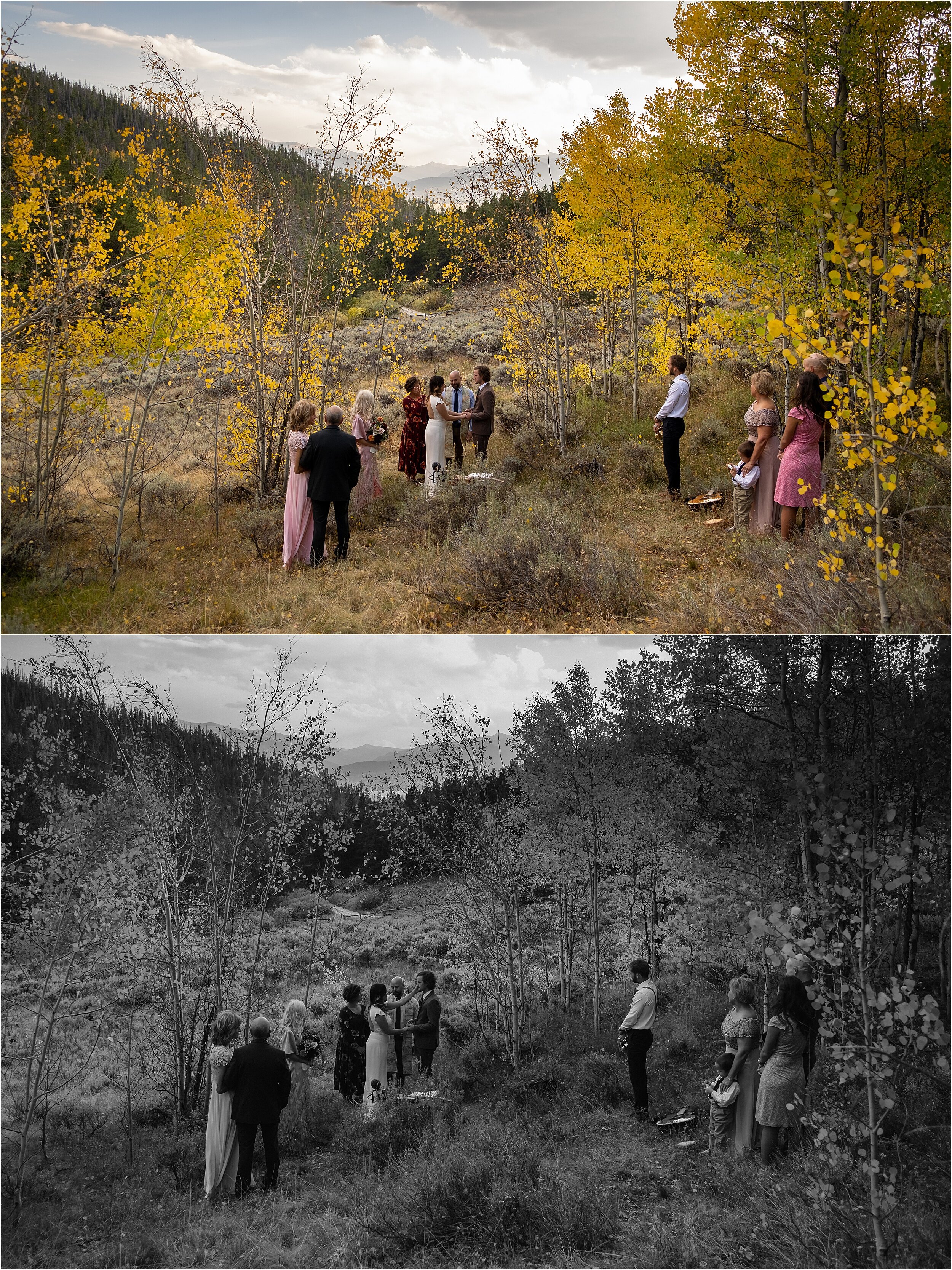 Mountain Wedding Ceremony