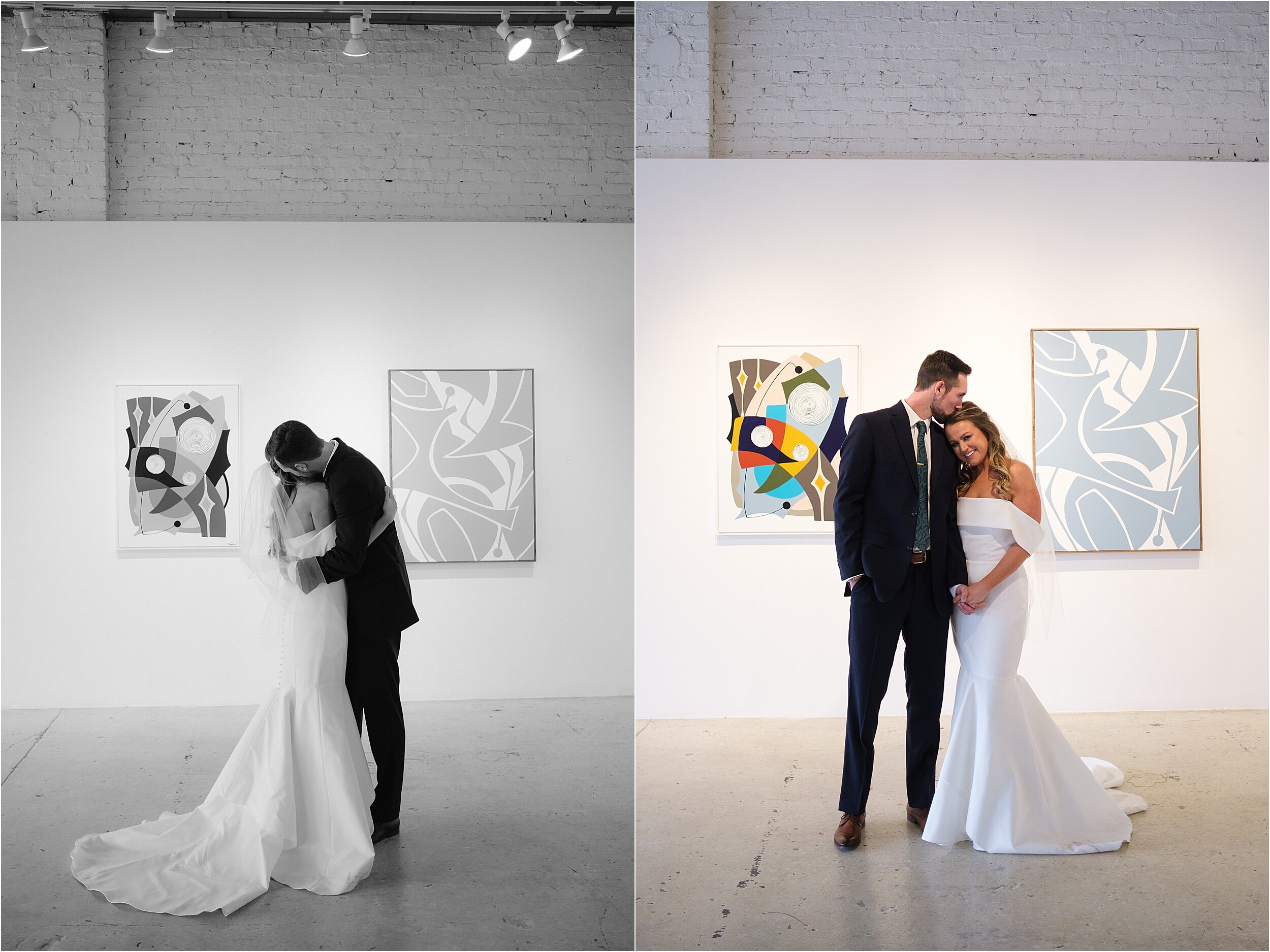 Art Gallery Wedding Photos