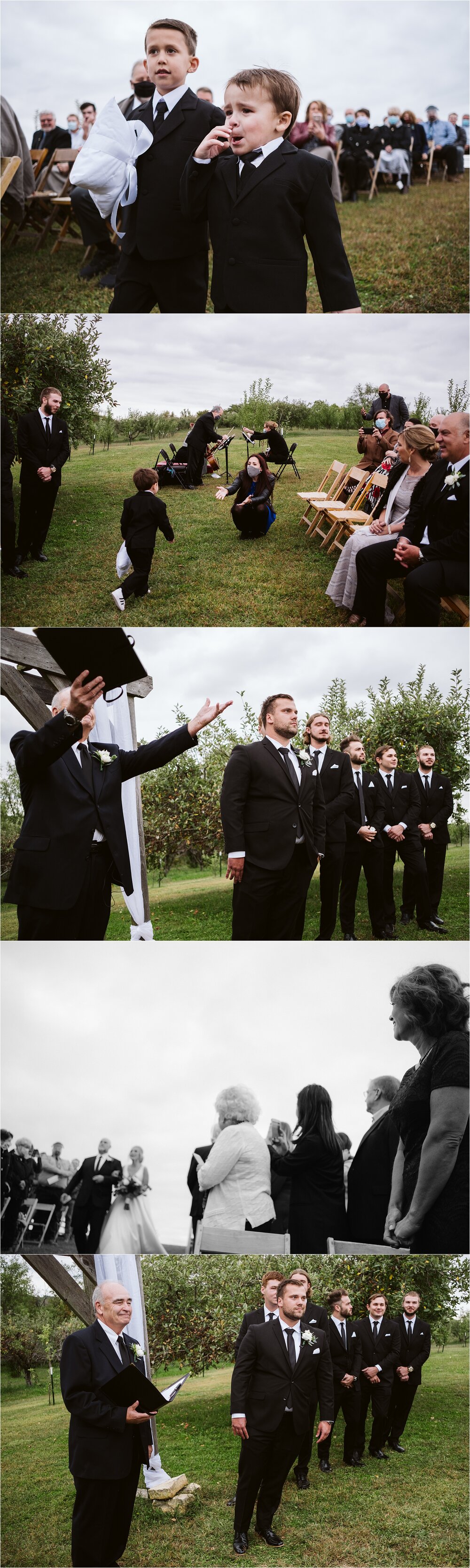 Groom Seeing Bride