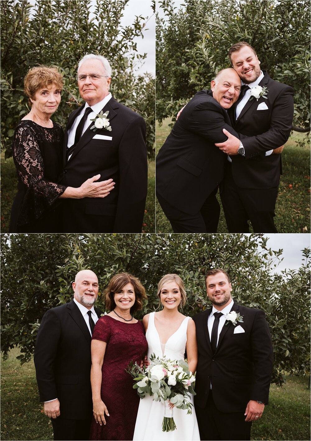 Family Photos at Apple Orchard