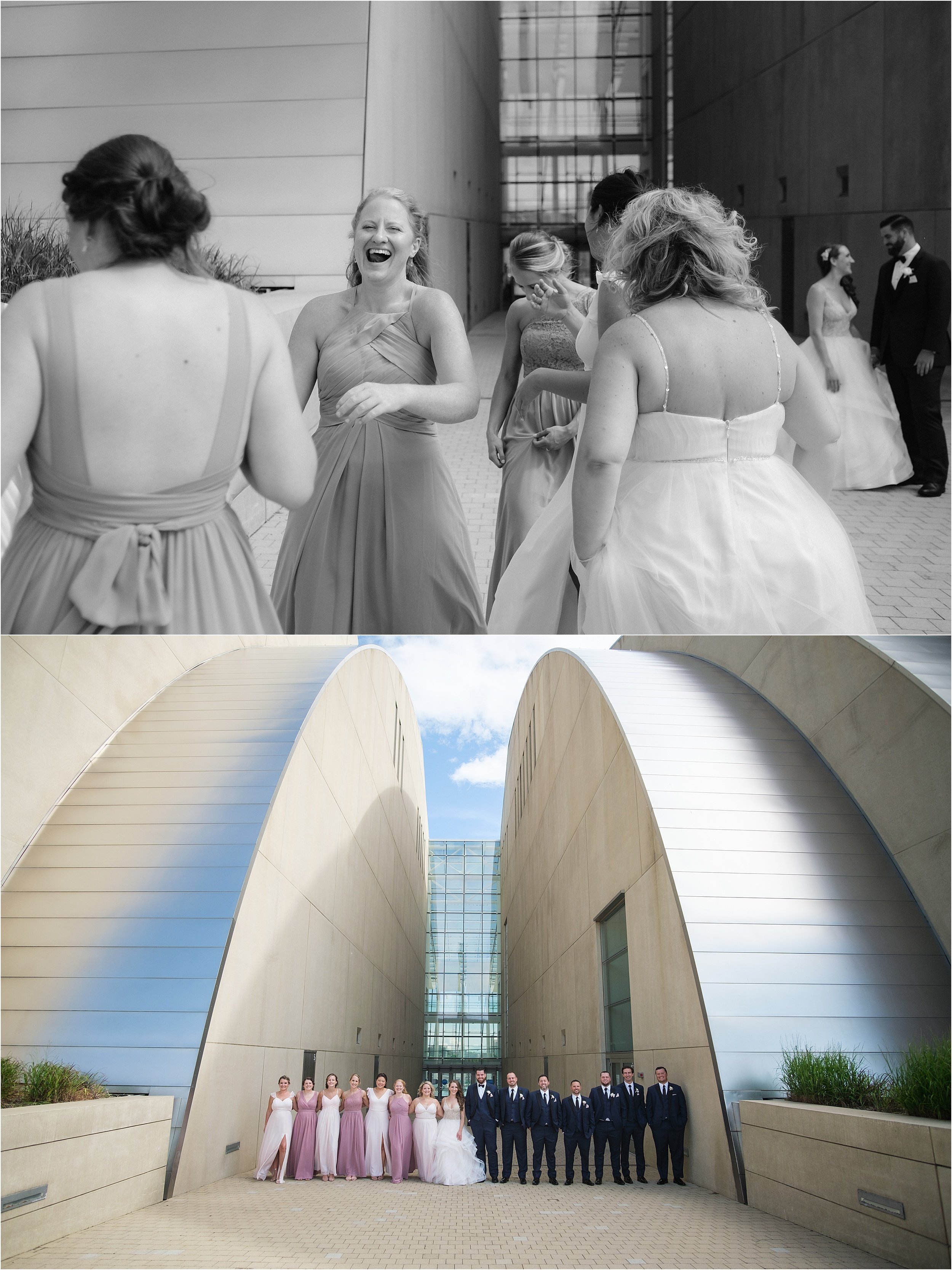 Wedding Photo at Kauffman Center