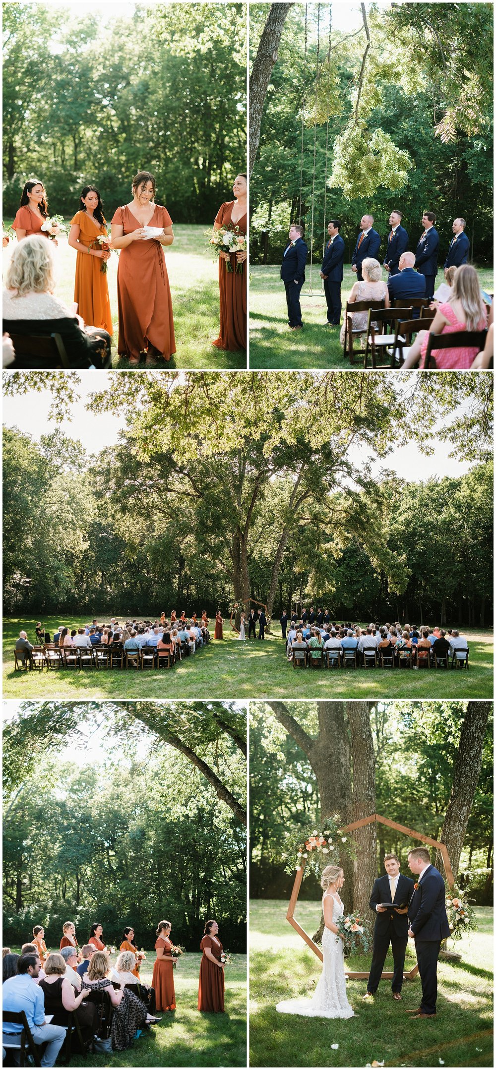 Outdoor Wedding in Kansas City