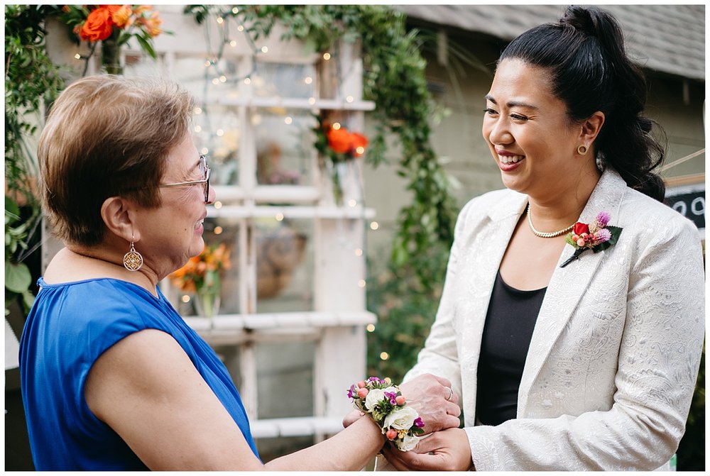 Bride with Mom