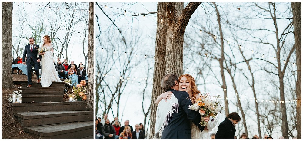 Bride Walking Down Aisle