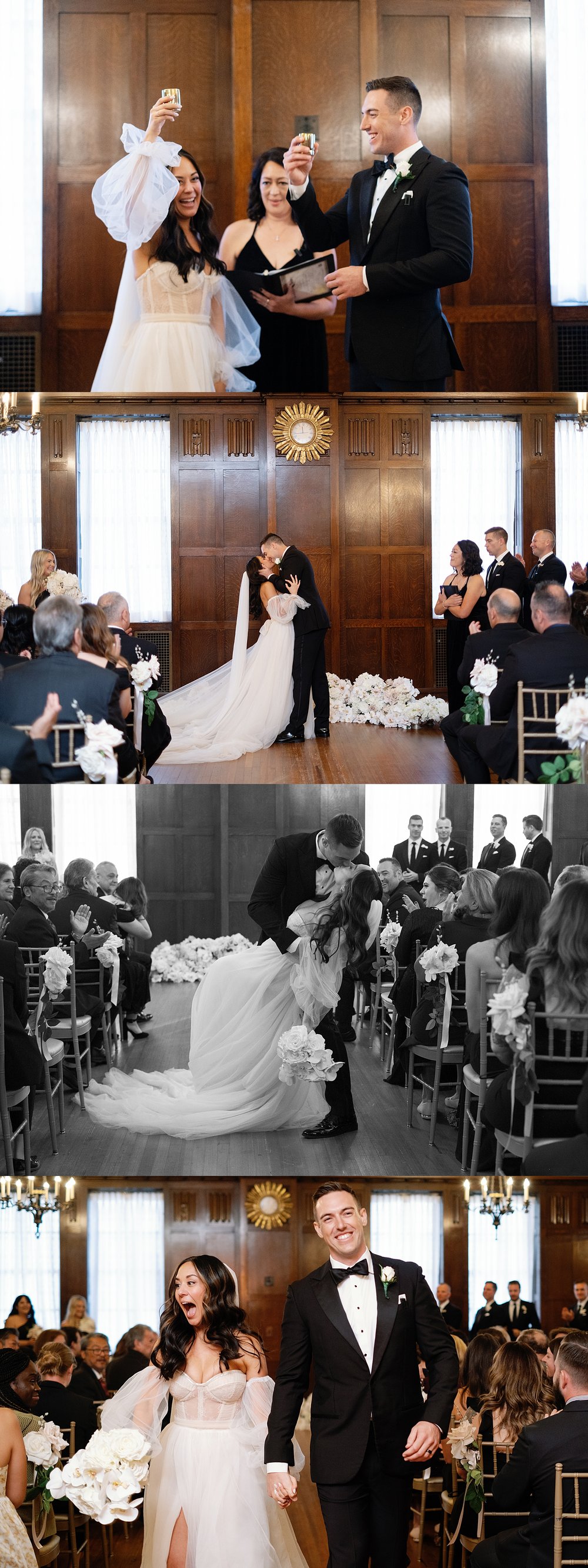 Wedding Ceremony at Hotel Kansas City