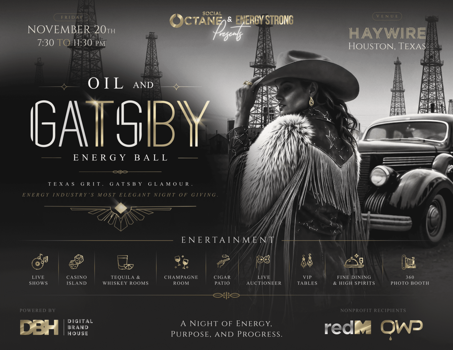 Oil and Gatsby Energy Ball