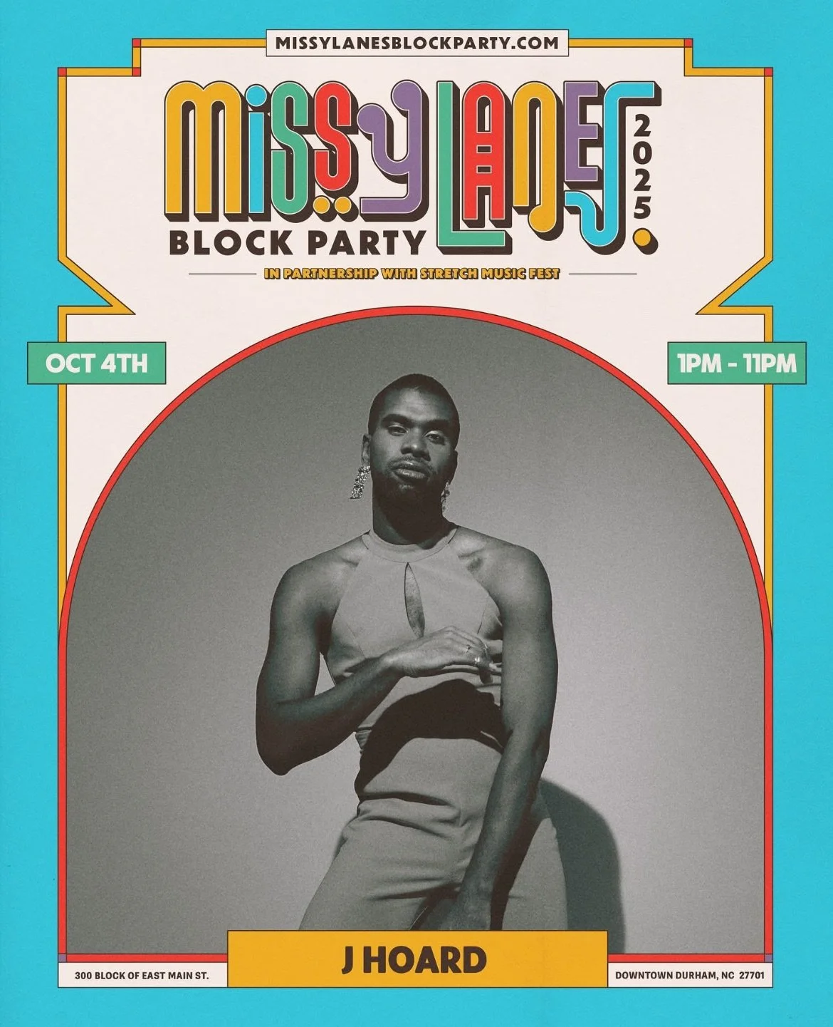 J.HOARD Live @ Missy Lane's Block Party - Durham, NC