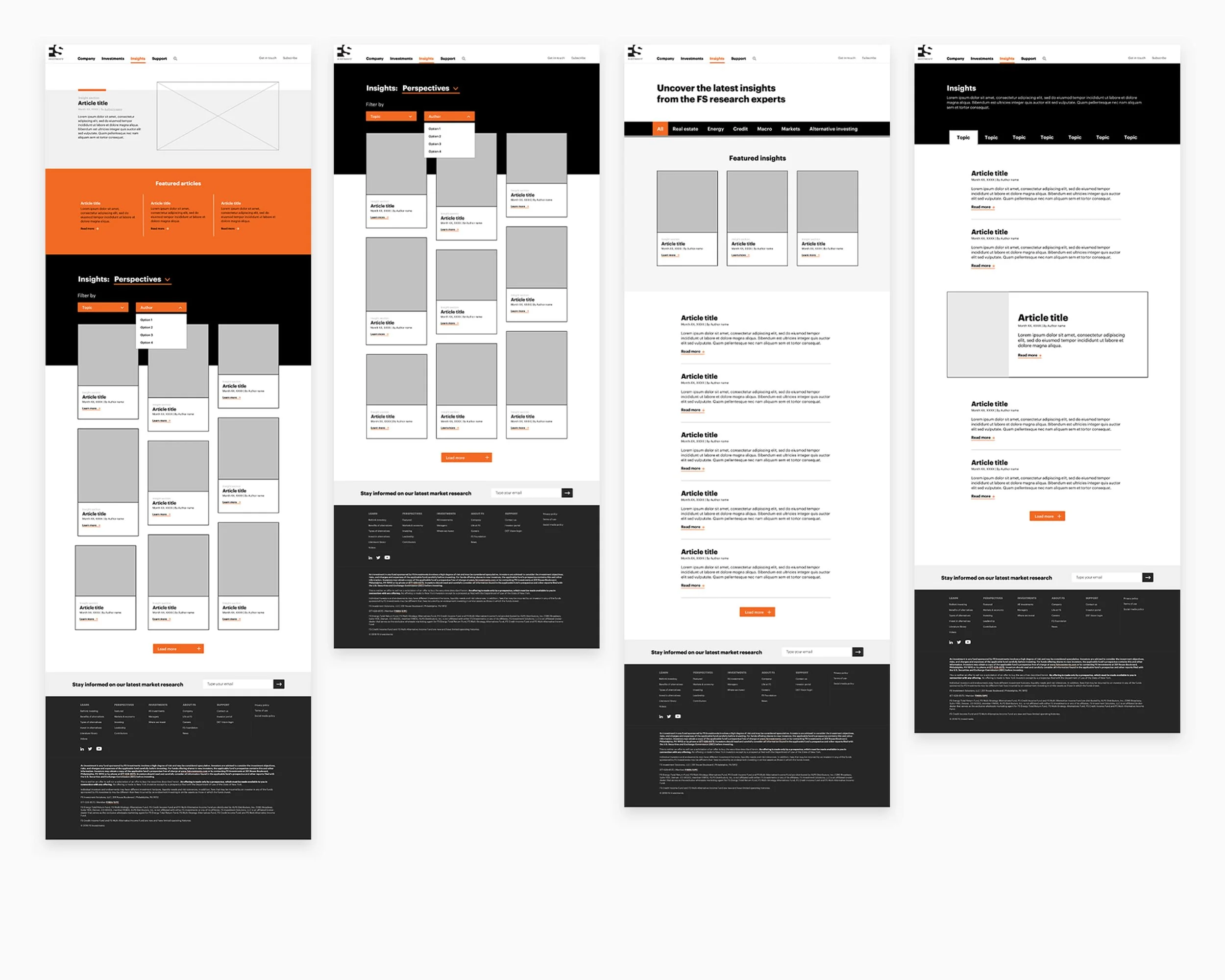 Wireframes