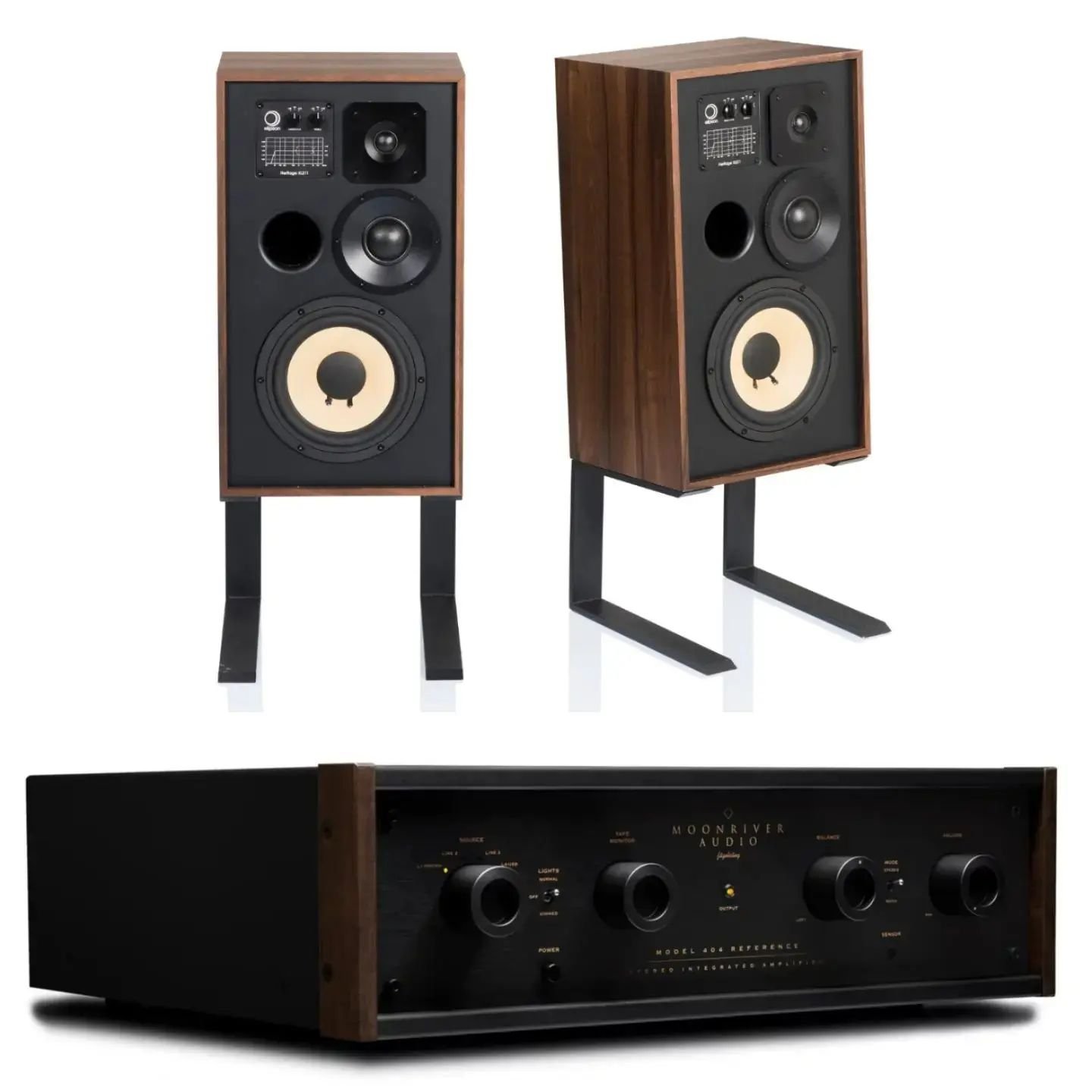 Mid-Century aesthetics, classic sound.

Buy your @elipson XLS11 and @moonriveraudio 404 integrated amplifier from www.valhifi.co.uk.

#elipson #xls11 #frenchdesign #frenchflair #vintagespeakers #vintageinspired #vintagestyle #retrohifi #retrospeakers