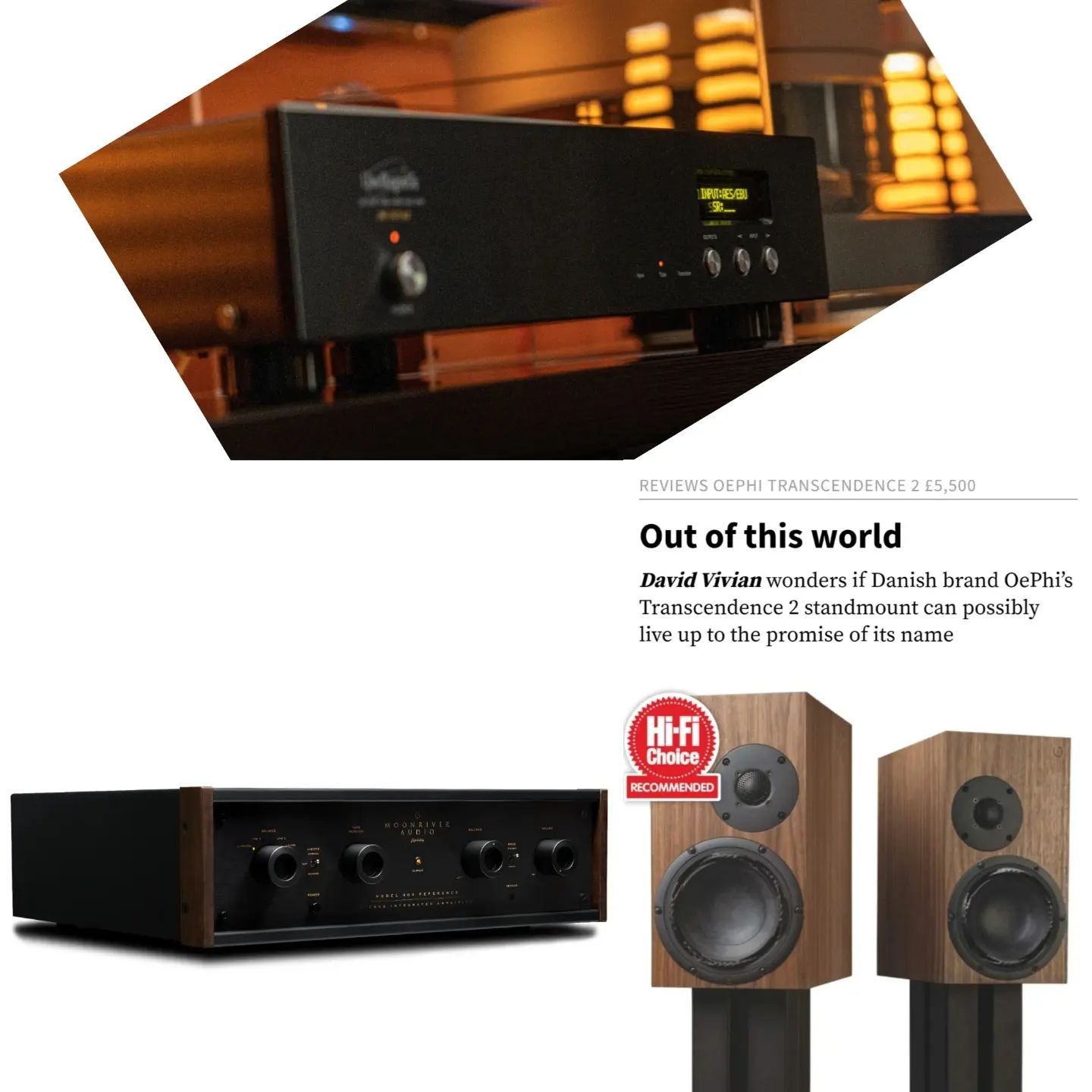 Just under &pound;12k gets you an astonishing, competition destroying audio system. @moonriveraudio and @oephi_audio have partnered at audio shows many times over the last few years and for good reason - they work beautifully together sonically and v