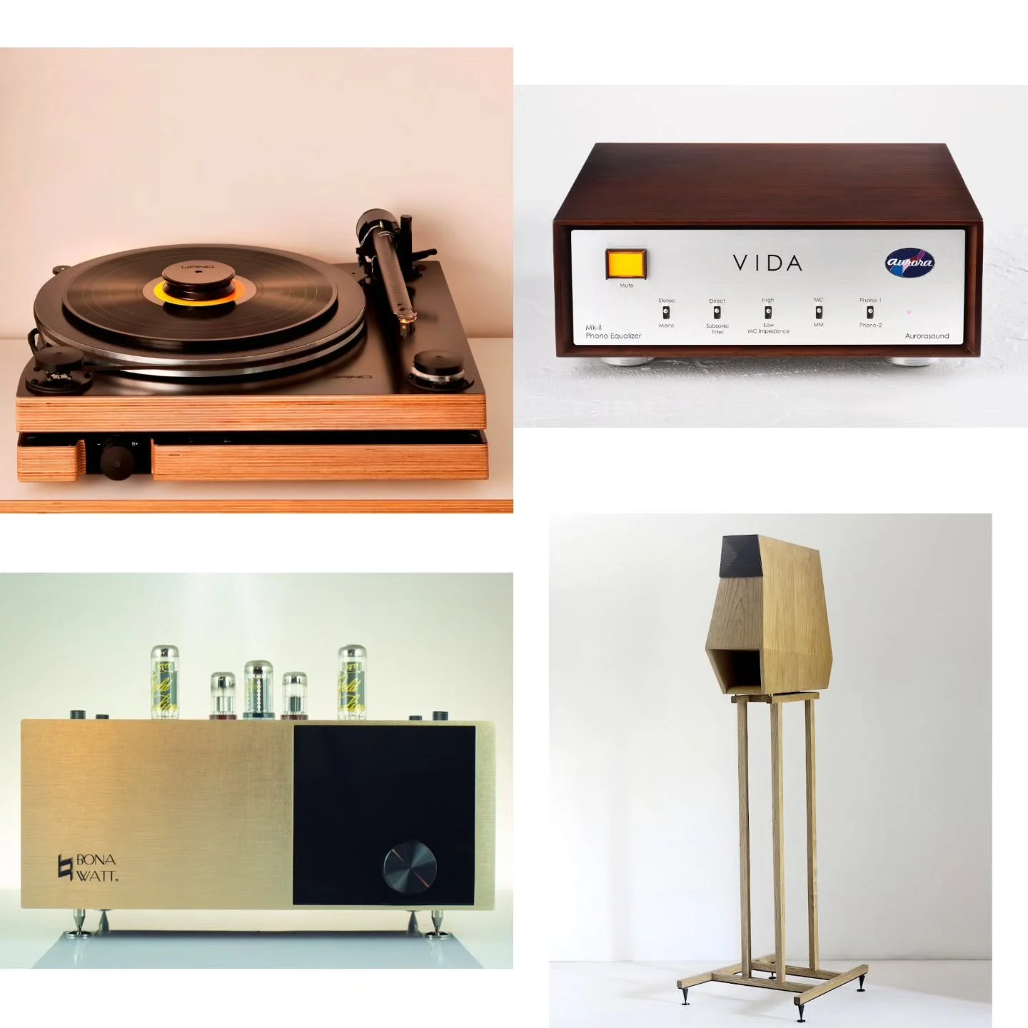 This system brings together four pieces of HiFi worthy of @themuseumofmodernart and guaranteed to transform your listening experience at home.

&bull; The Wand 14-4 Master Turntable &ndash; built in isolation, battery on board for pure power and the 