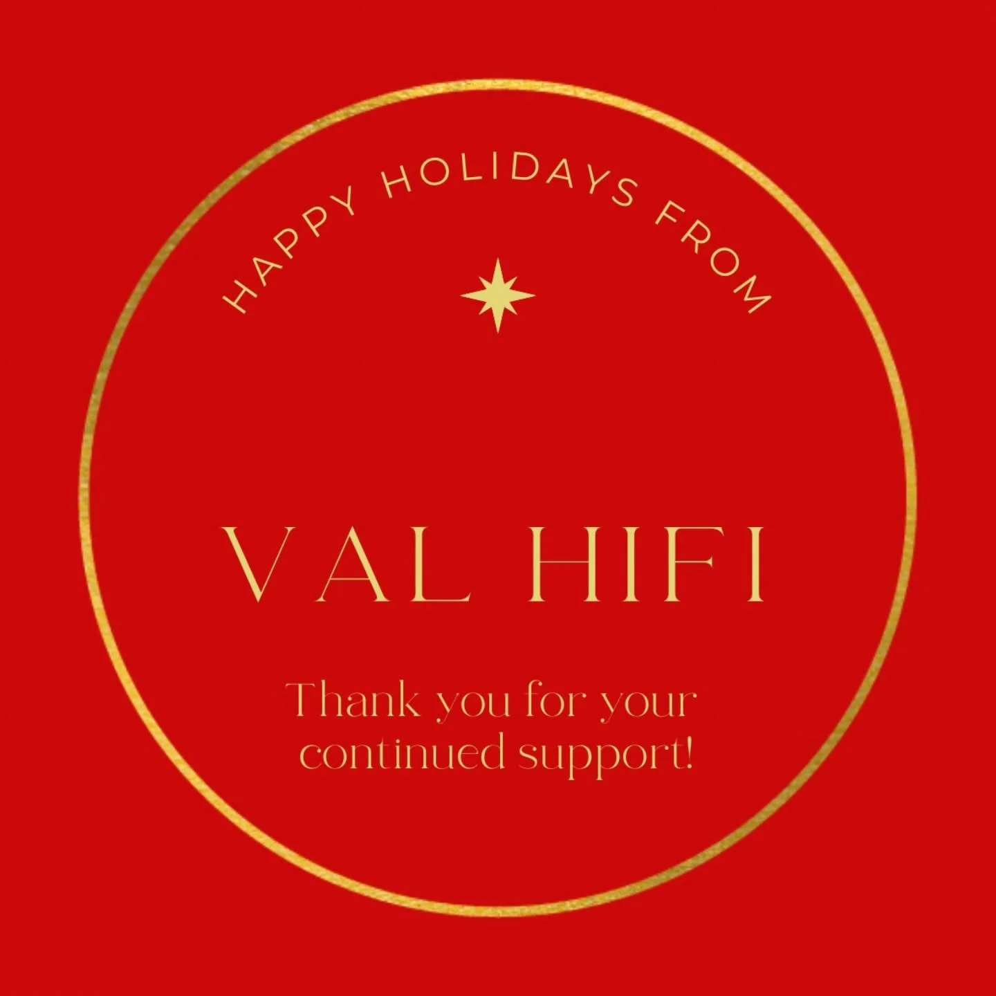 Thanks to all our fantastic customers, followers, distributors and manufacturers for another brilliant year of boutique audio. Merry Christmas! Get those tunes on!