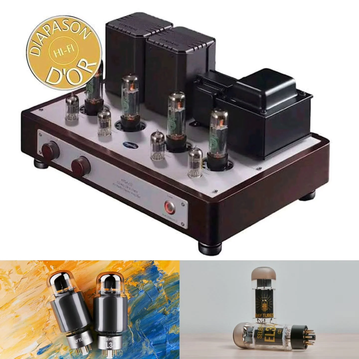 The incredible Aurorasound HFSA-02 integrated has won the prestigious Diapason D'Or award. 

Two years after the HFSA-01 integrated amplifier which was a hybrid op-amp and push-pull design of EL84 tubes with a modest 2&times;14 W output, Japanese mas
