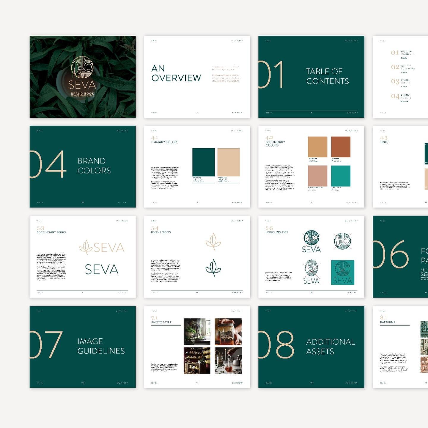 Branding for Seva Tea @sevatealounge 

All of my branding projects end with neatly wrapped package of rules to follow called ✨brand guidelines✨they have your mission statement, all the ways to use your logo, and examples of it in action.

I cannot st