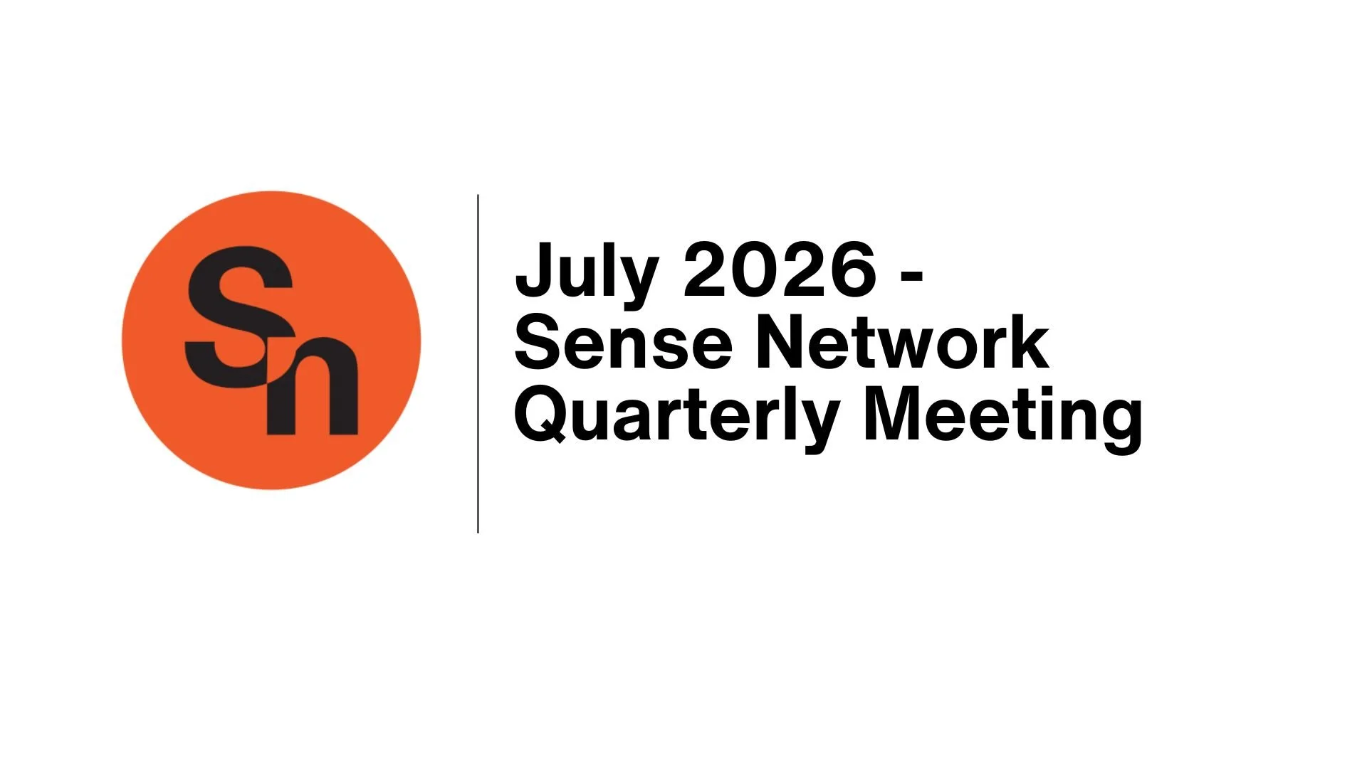 Quarterly Meeting - July 2026