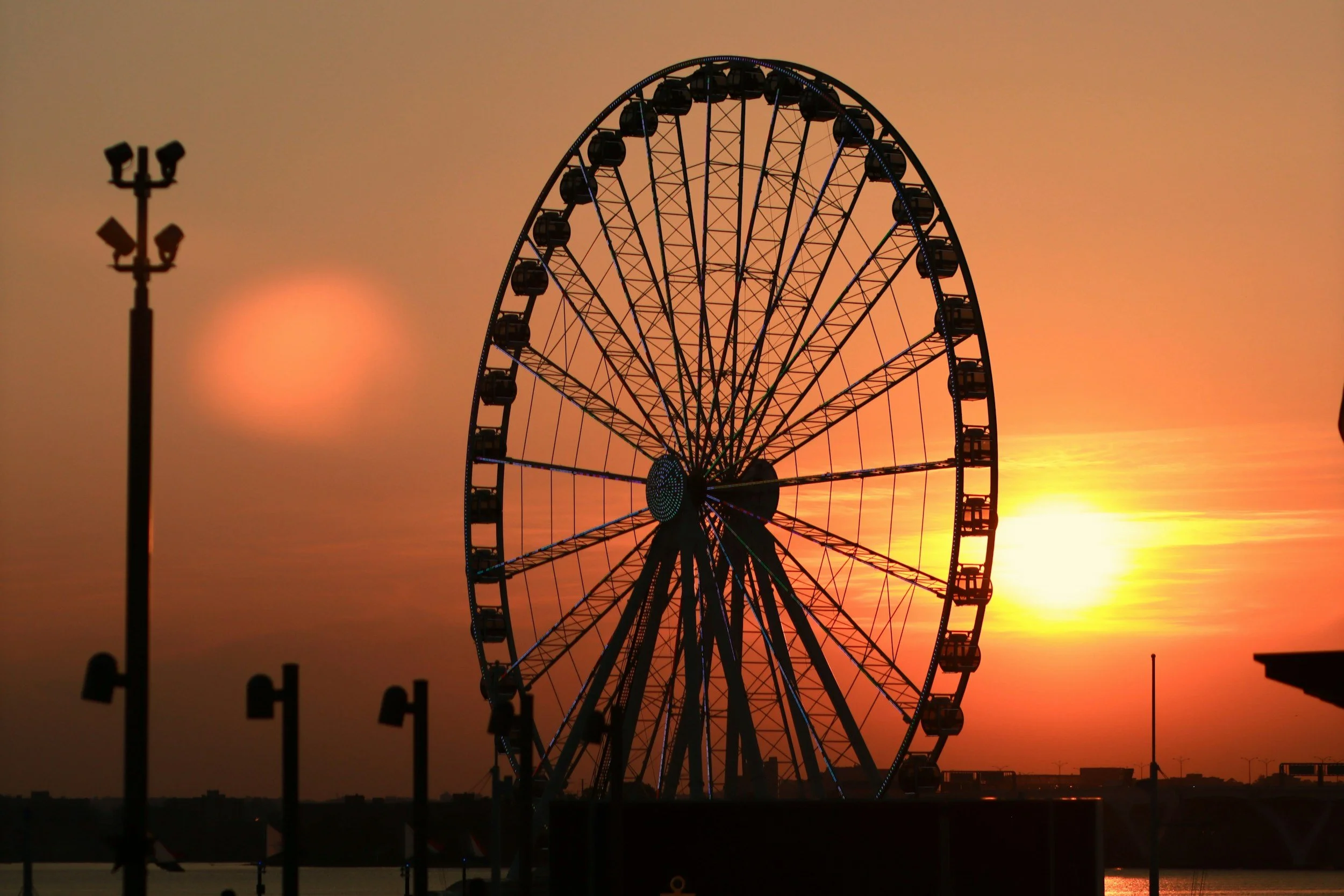 ferris wheel at the National Harbor