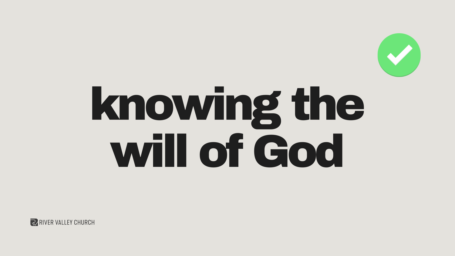 Knowing the Will of God - Trusting God’s Will - Zach Brogdon episode artwork